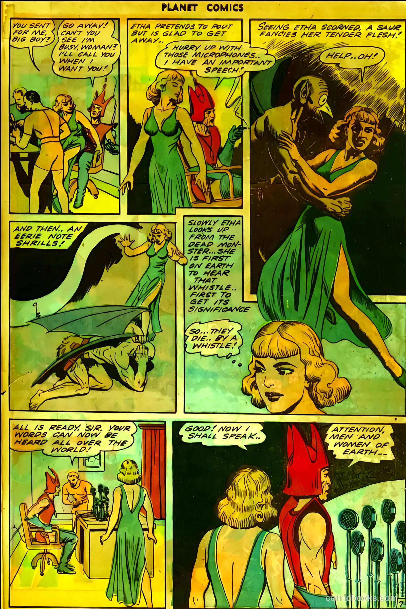 Planet Comics #32 (1944) — page 49 of 52