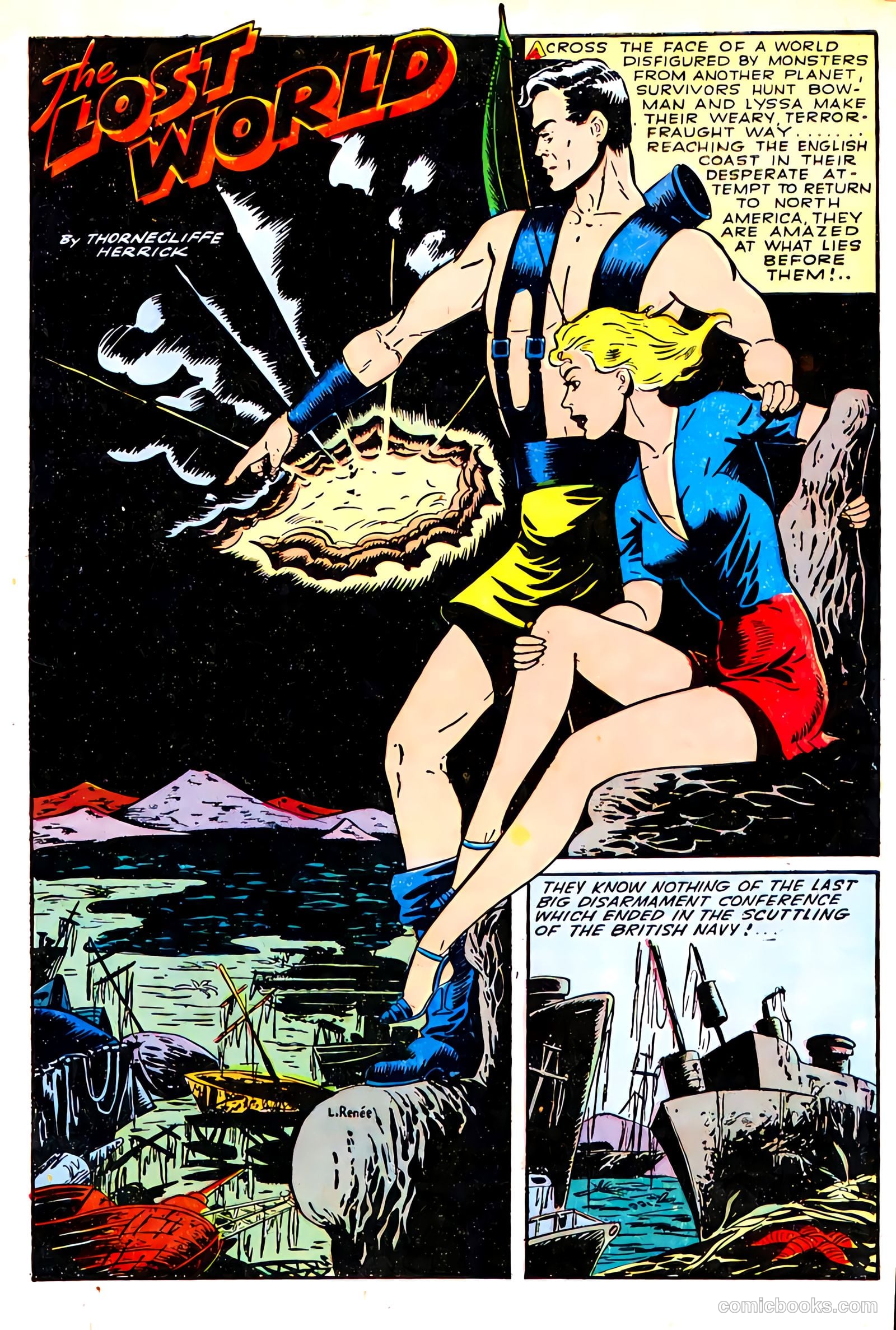 Planet Comics #33 (1944) — page 3 of 52