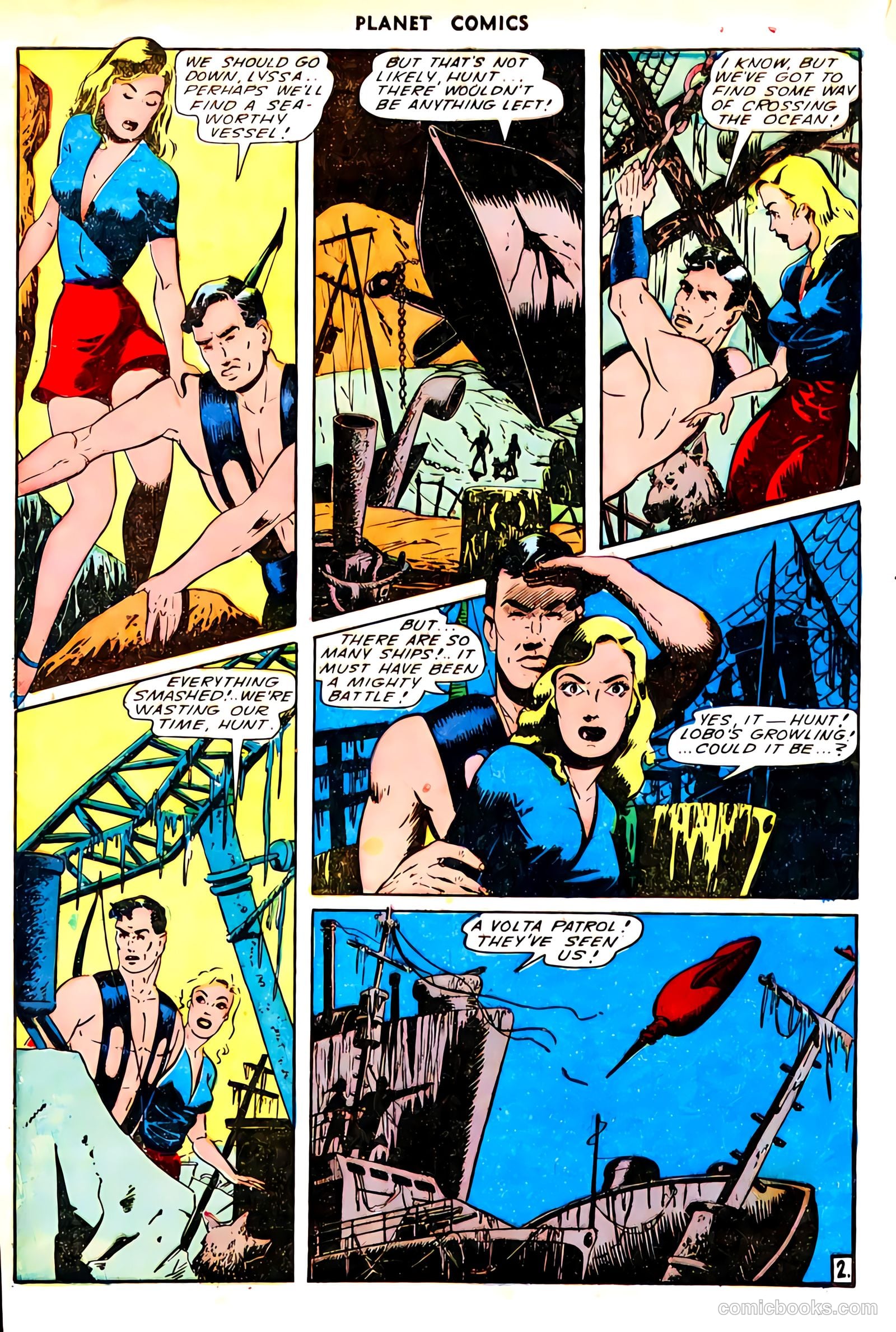 Planet Comics #33 (1944) — page 4 of 52