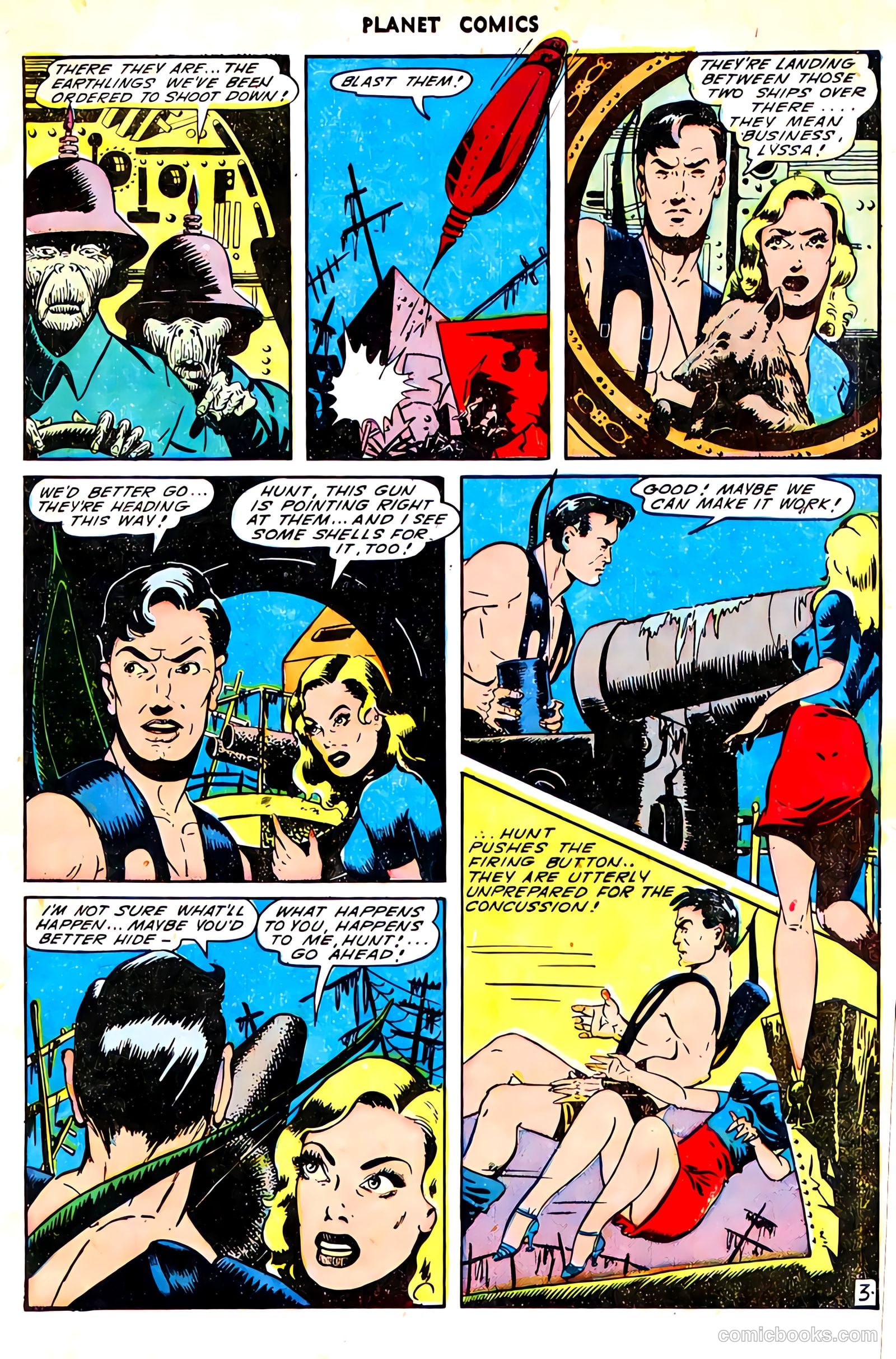 Planet Comics #33 (1944) — page 5 of 52