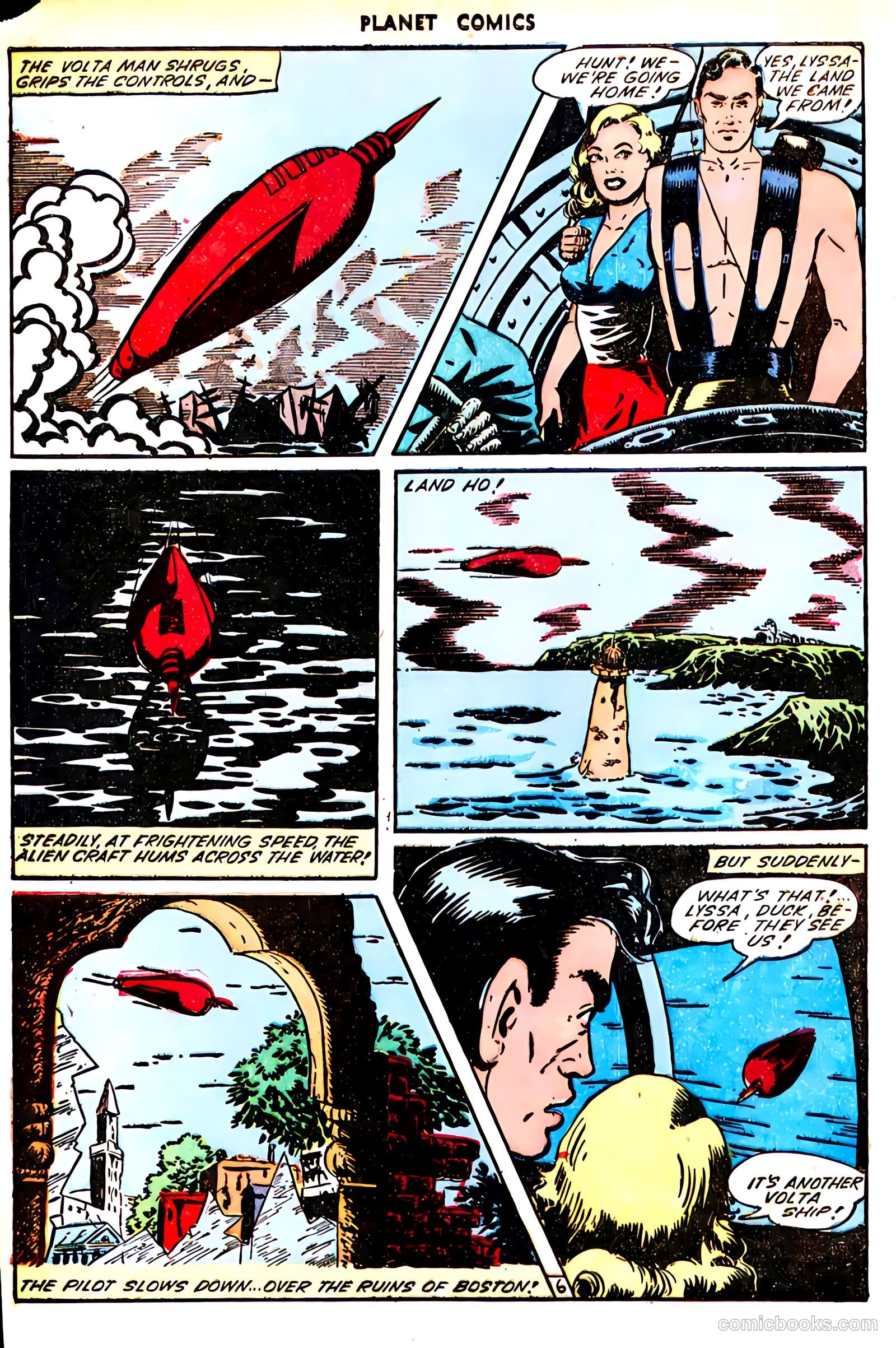 Planet Comics #33 (1944) — page 8 of 52