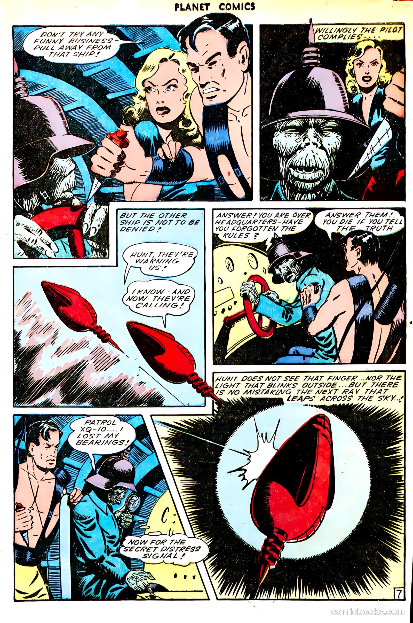 Planet Comics #33 (1944) — page 9 of 52