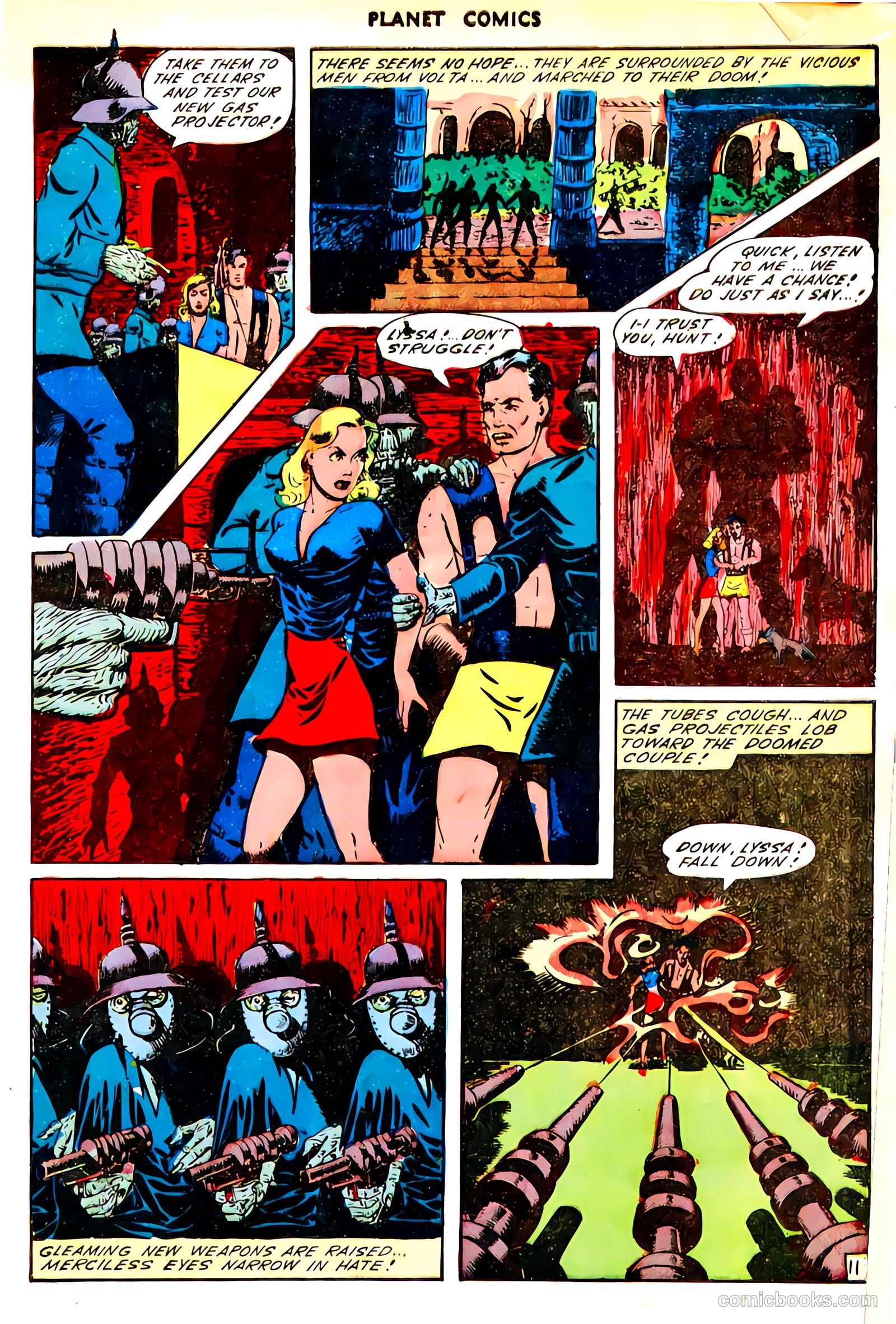Planet Comics #33 (1944) — page 13 of 52