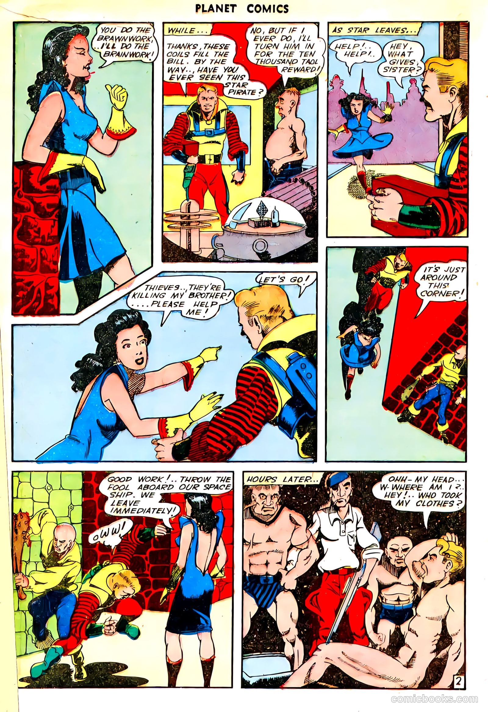Planet Comics #33 (1944) — page 16 of 52