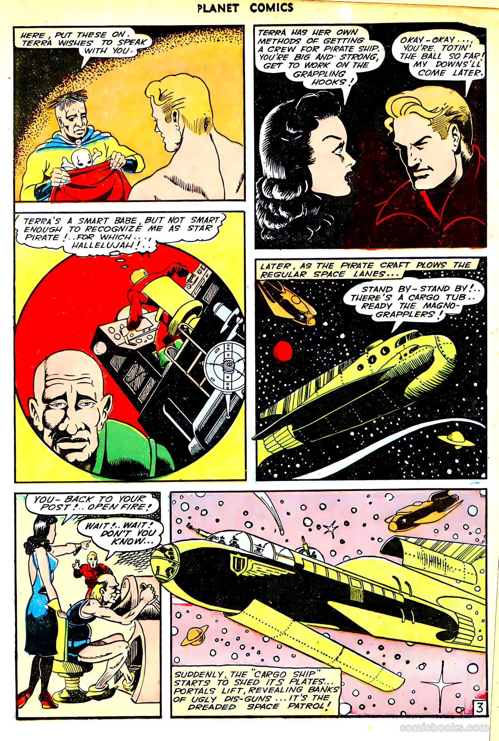 Planet Comics #33 (1944) — page 17 of 52