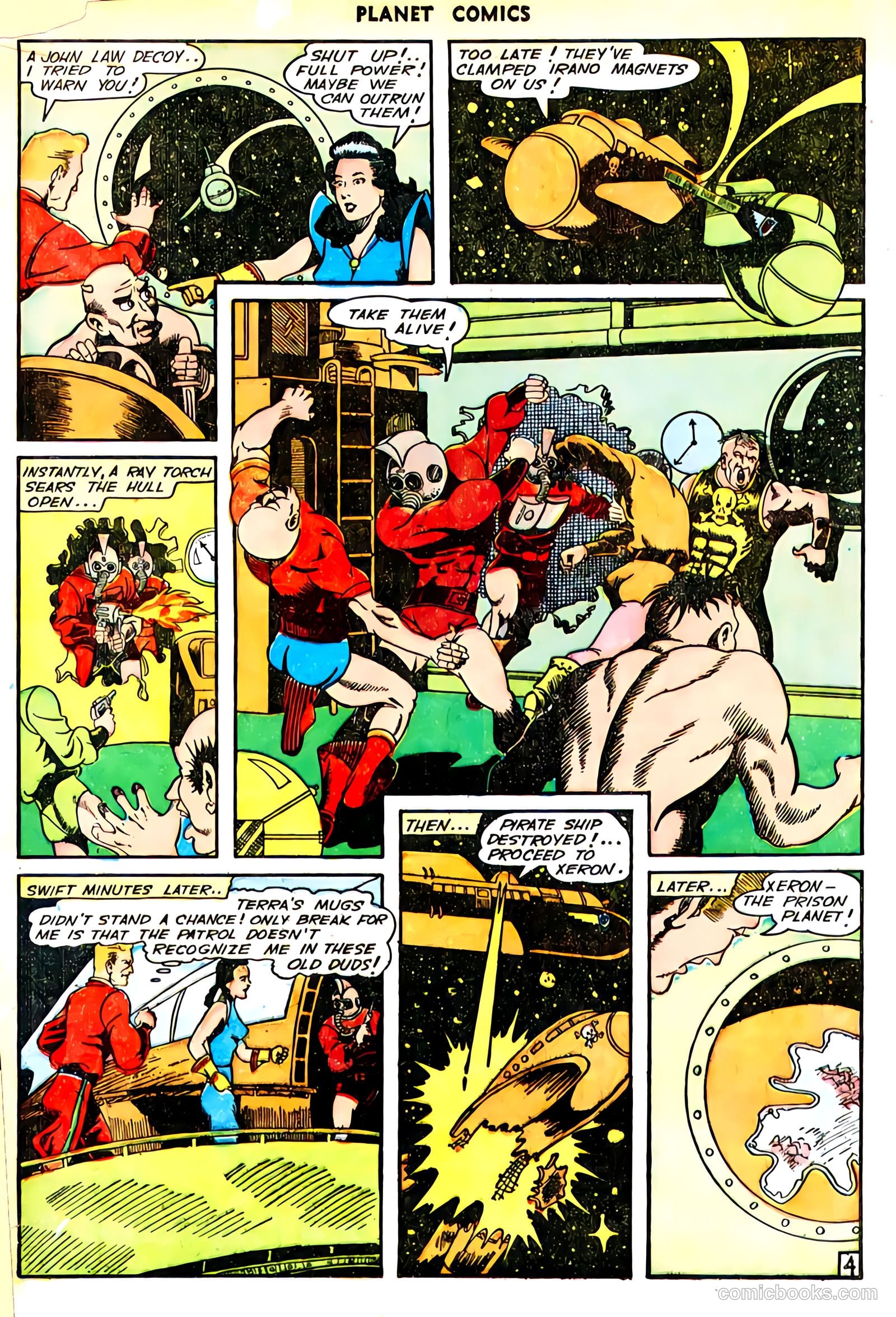 Planet Comics #33 (1944) — page 18 of 52