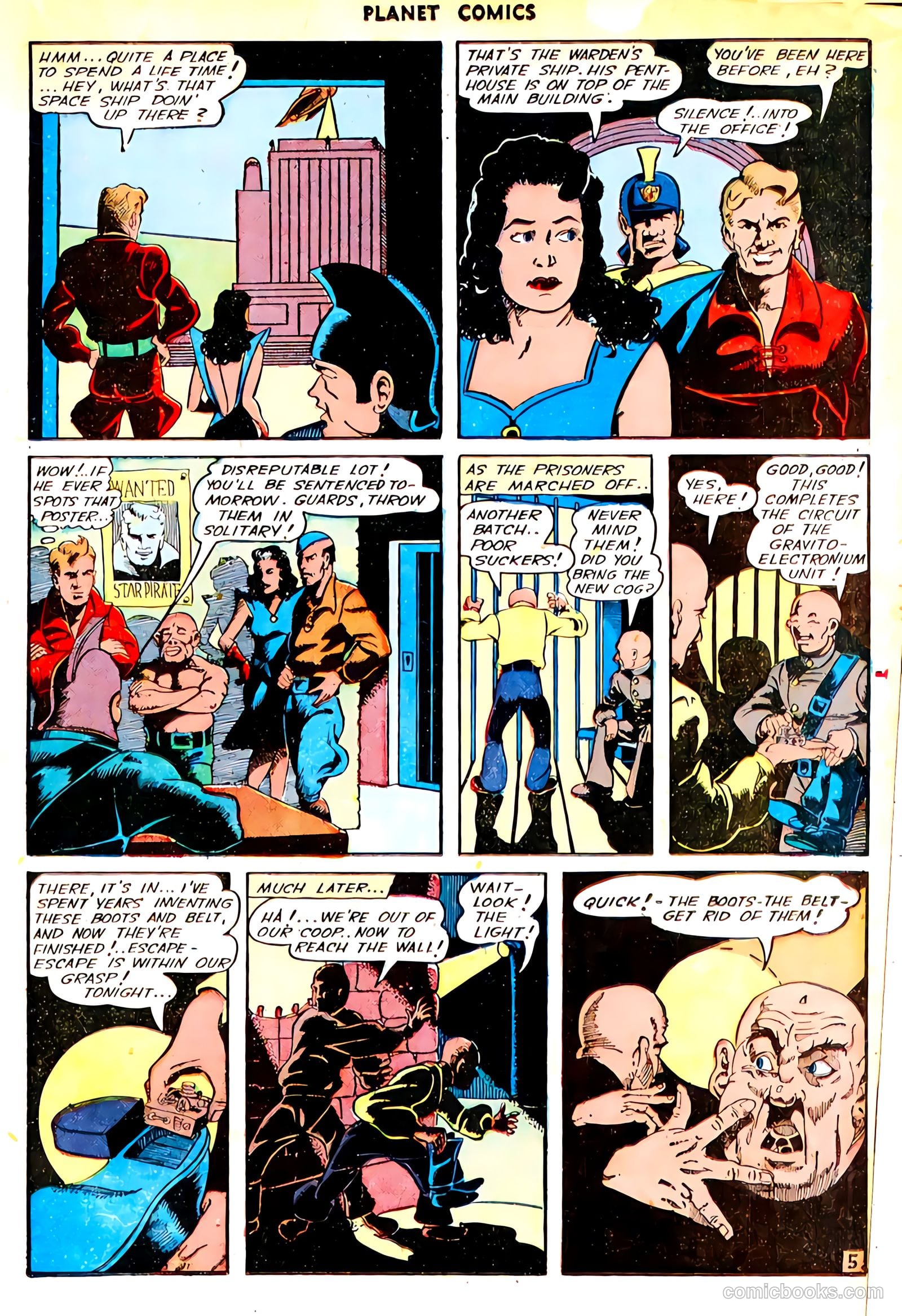 Planet Comics #33 (1944) — page 19 of 52