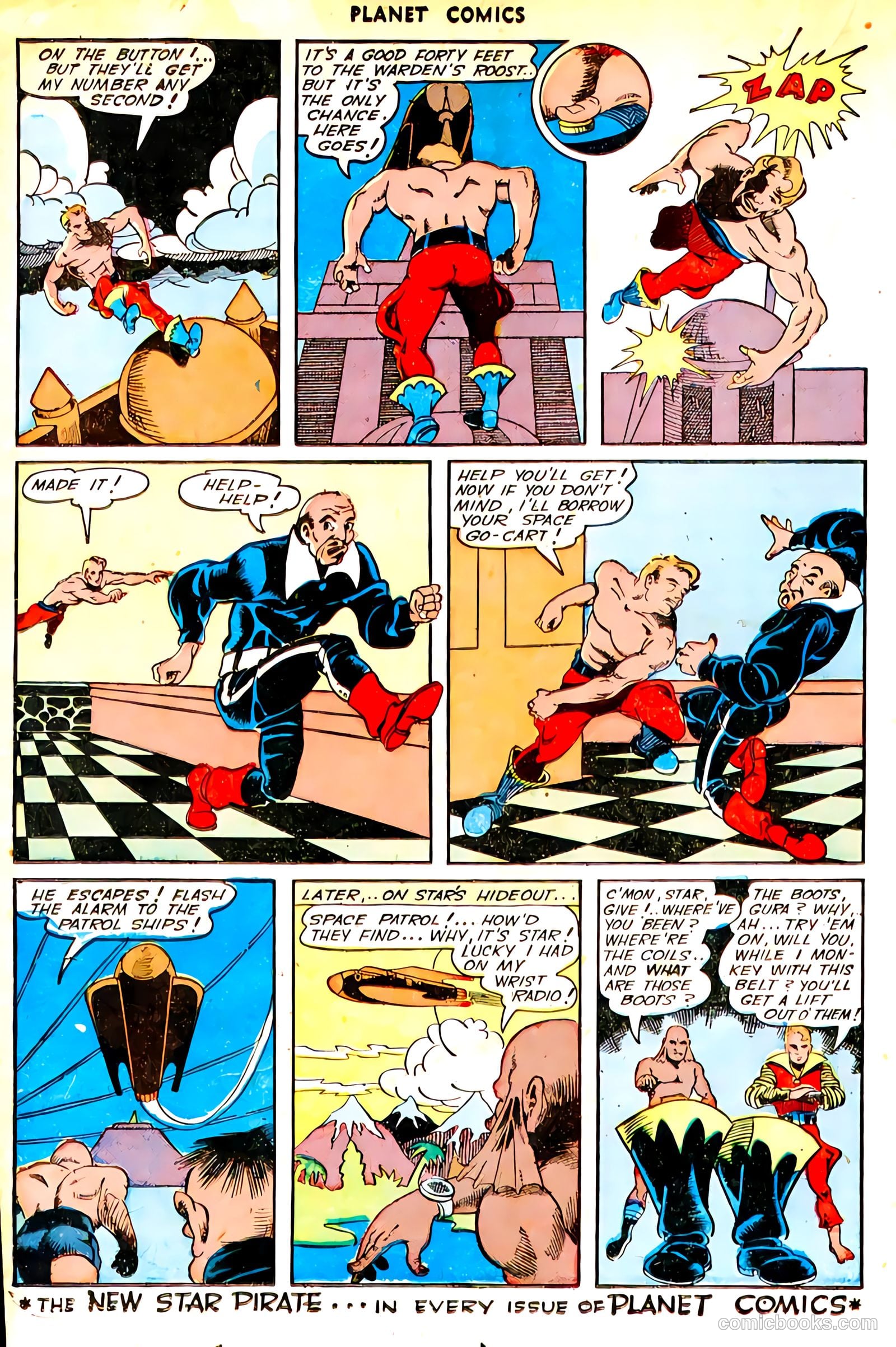 Planet Comics #33 (1944) — page 22 of 52