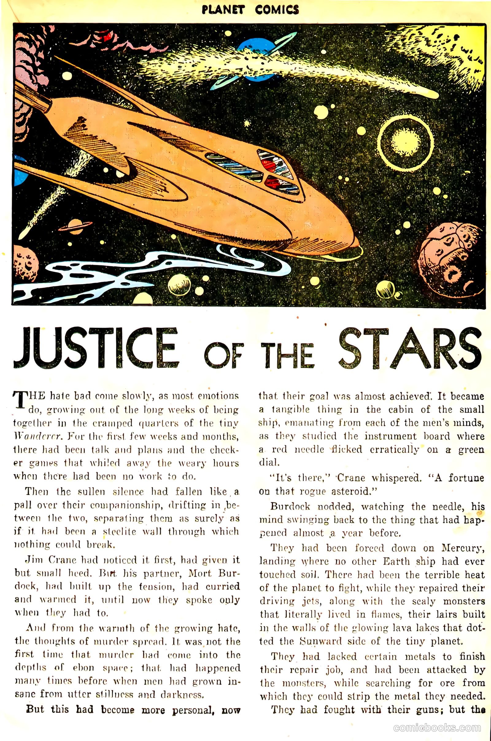 Planet Comics #33 (1944) — page 31 of 52
