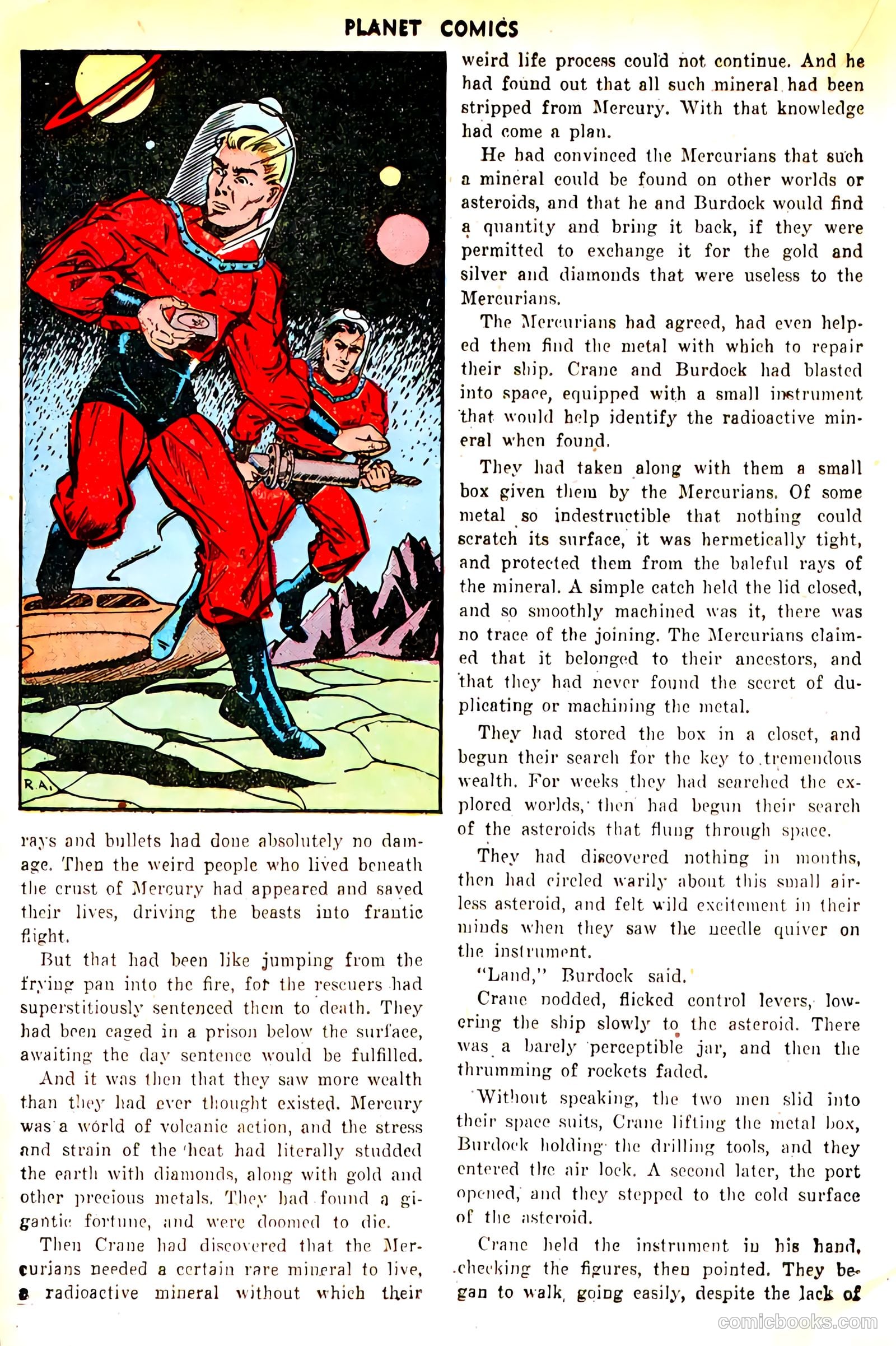 Planet Comics #33 (1944) — page 32 of 52