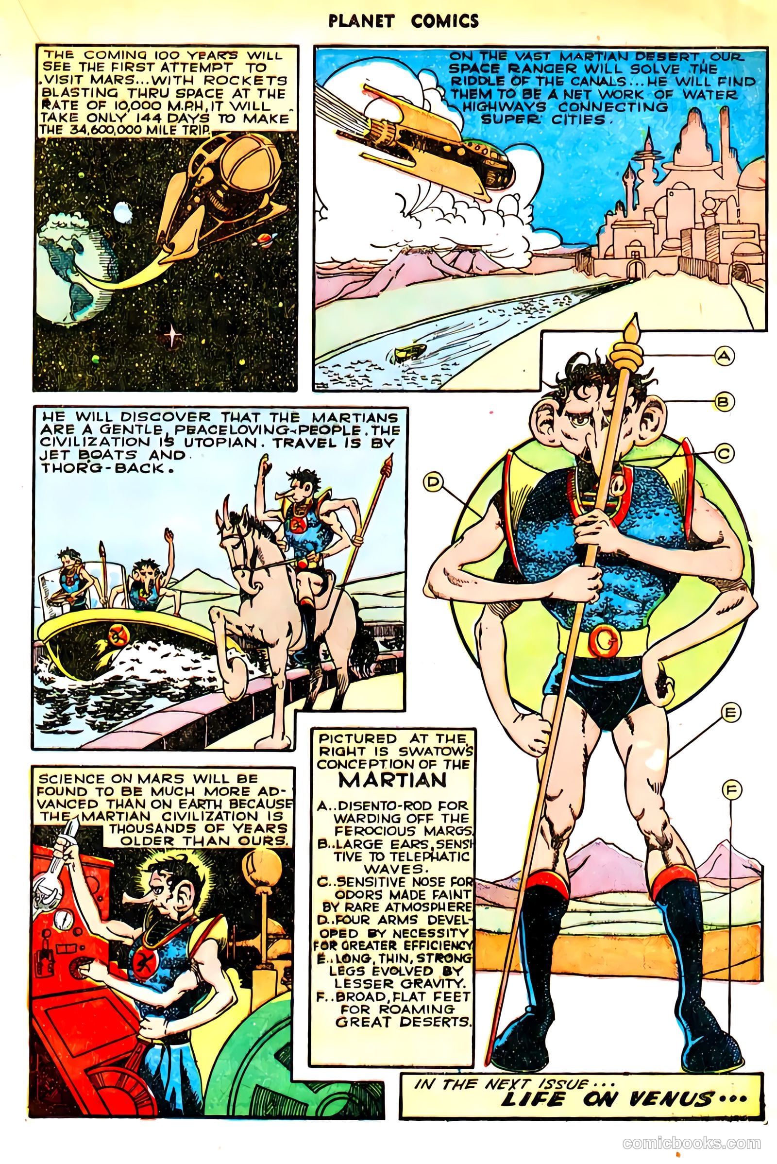 Planet Comics #33 (1944) — page 35 of 52