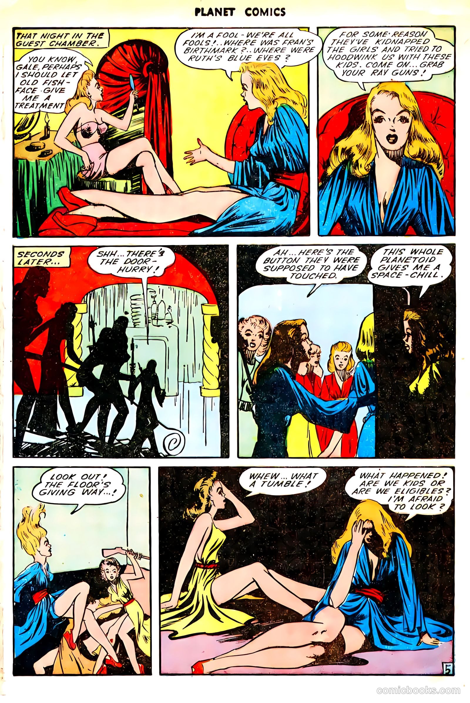 Planet Comics #33 (1944) — page 40 of 52