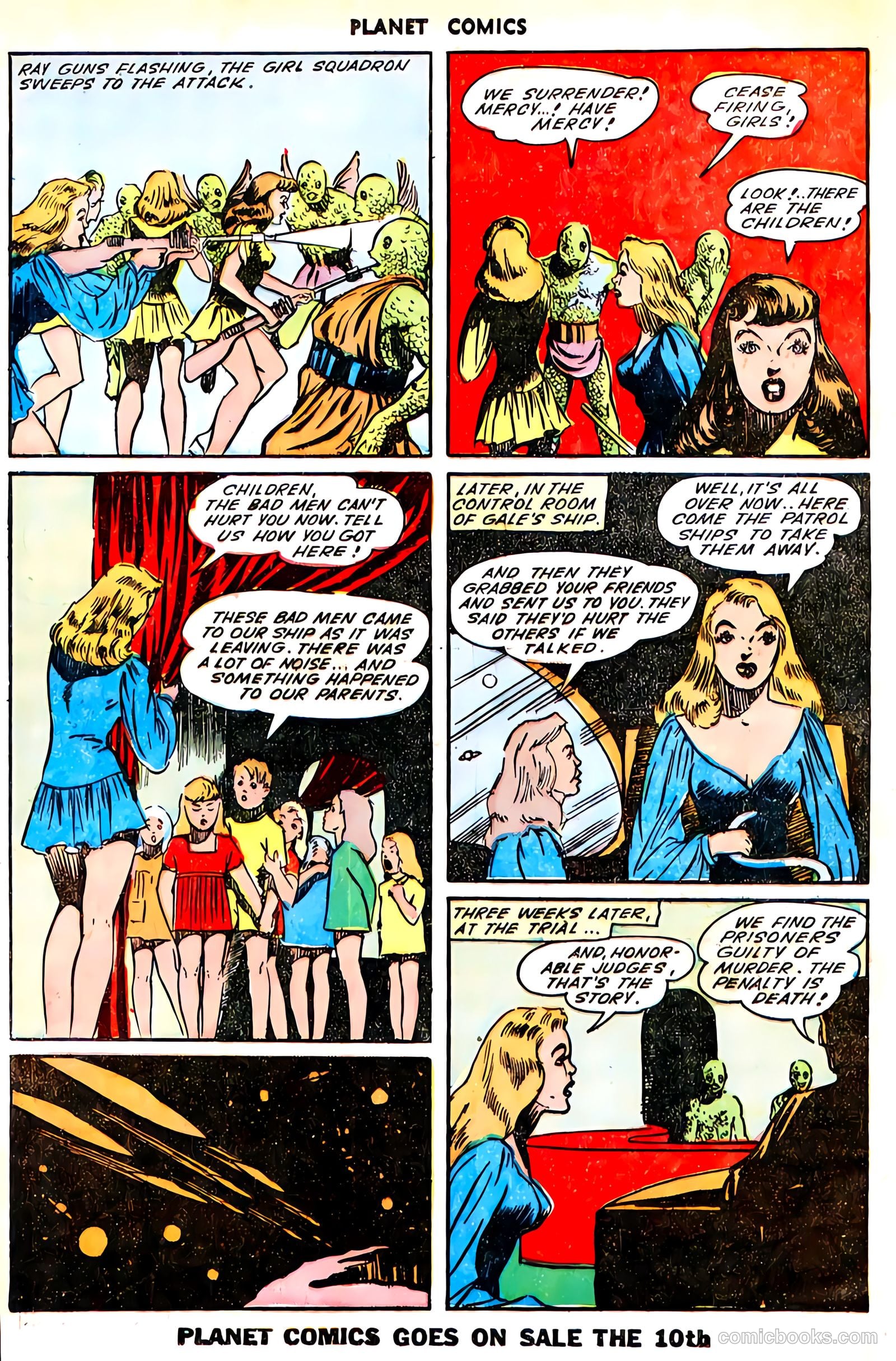 Planet Comics #33 (1944) — page 42 of 52