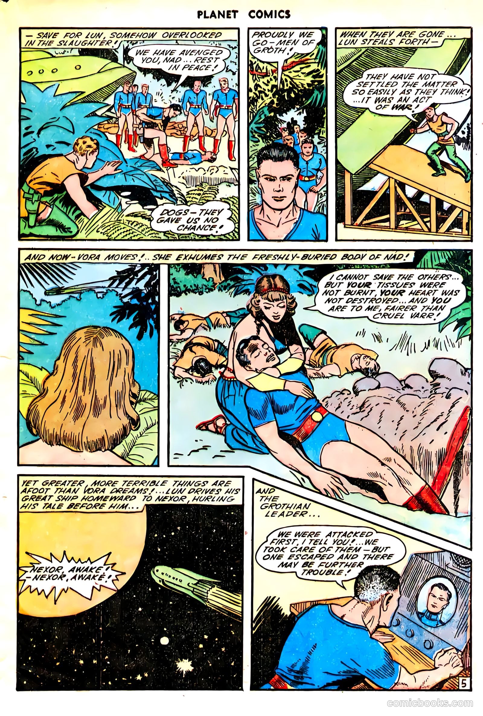Planet Comics #33 (1944) — page 47 of 52