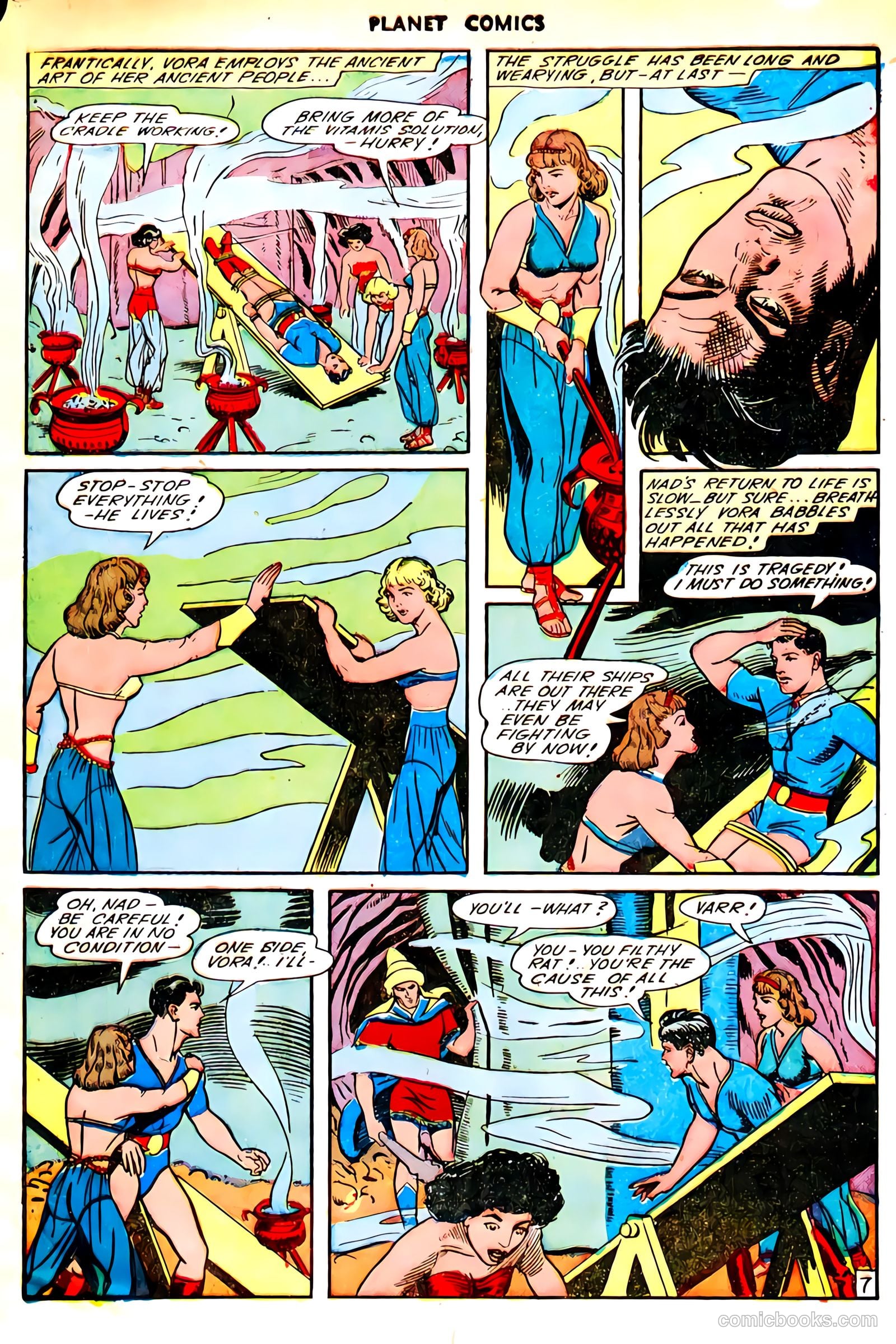 Planet Comics #33 (1944) — page 49 of 52