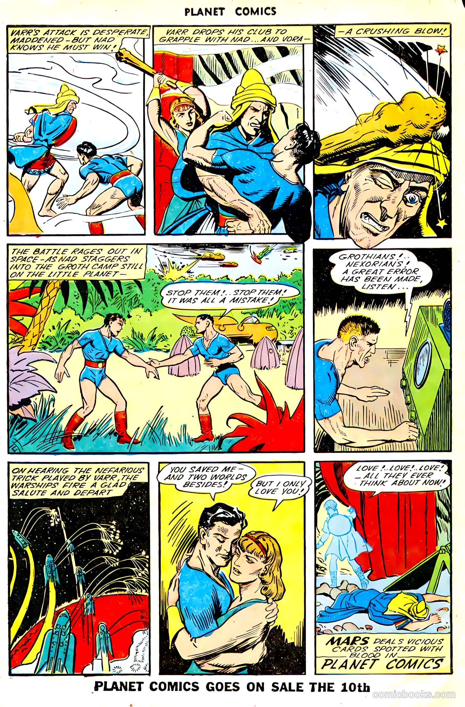 Planet Comics #33 (1944) — page 50 of 52