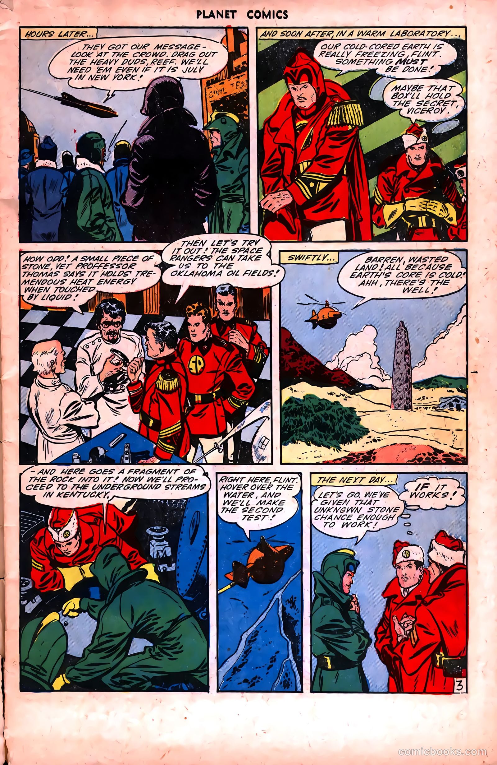 Planet Comics #34 (1945) — page 5 of 52