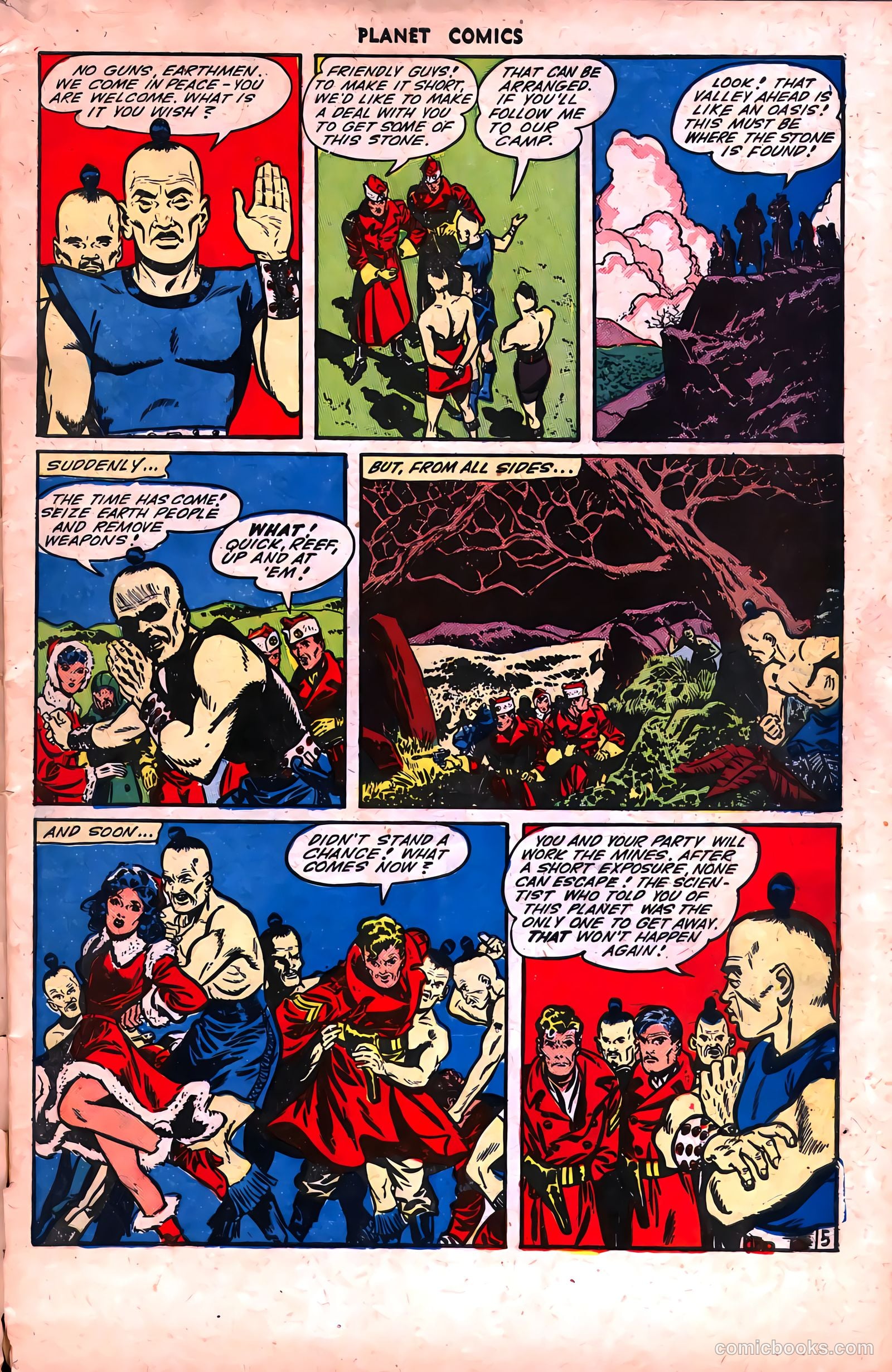 Planet Comics #34 (1945) — page 7 of 52