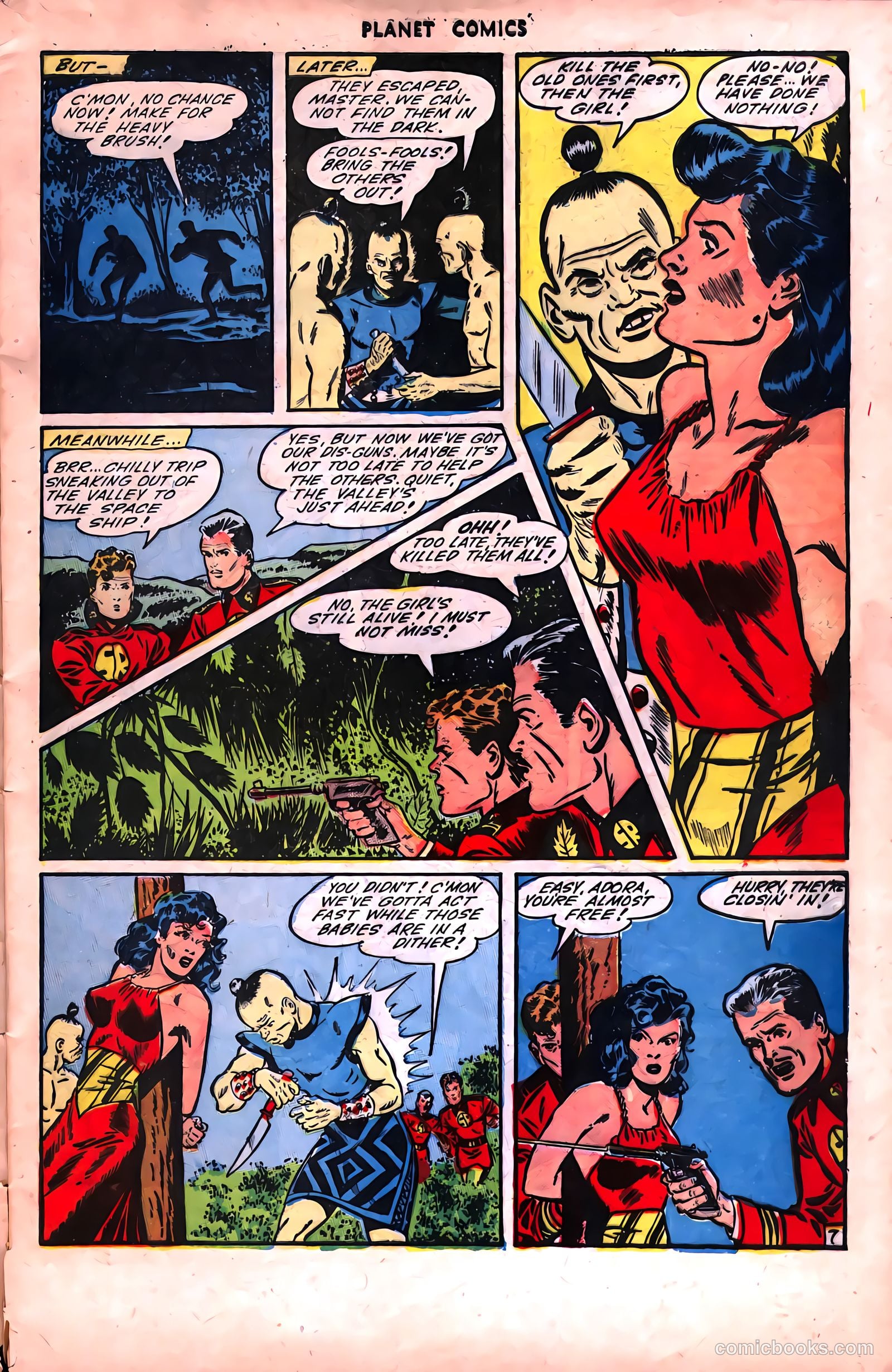 Planet Comics #34 (1945) — page 9 of 52