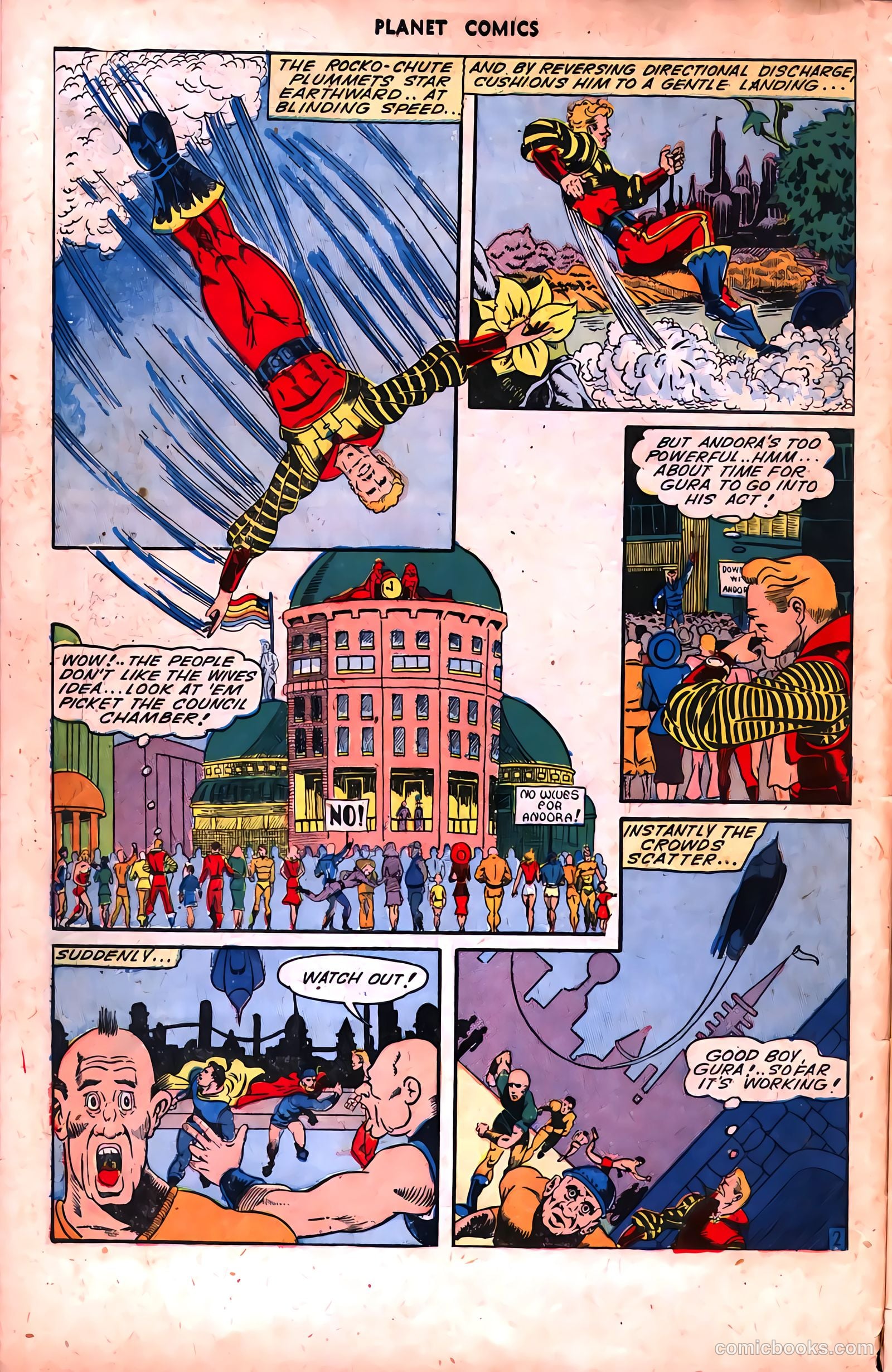 Planet Comics #34 (1945) — page 12 of 52