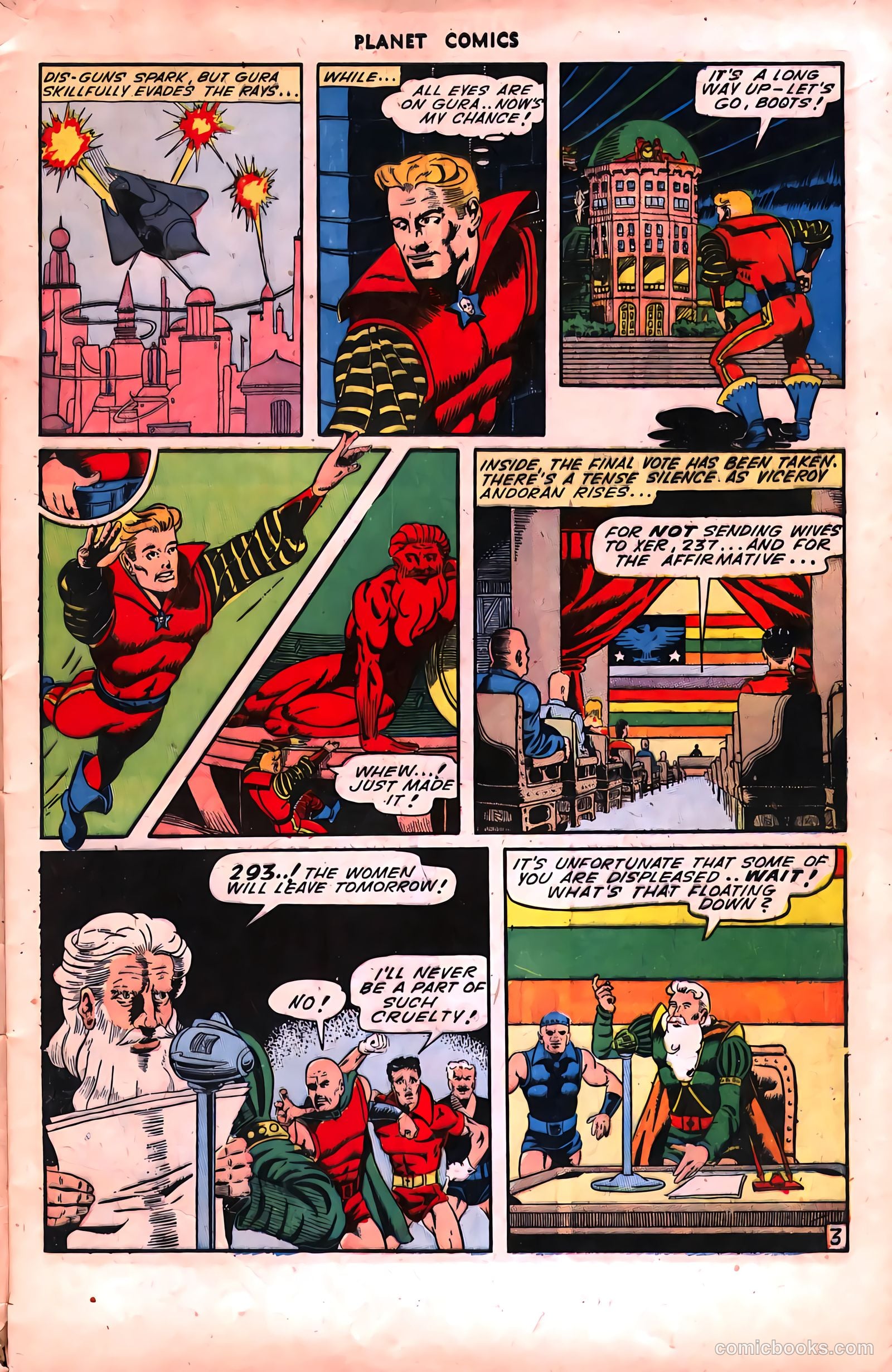 Planet Comics #34 (1945) — page 13 of 52