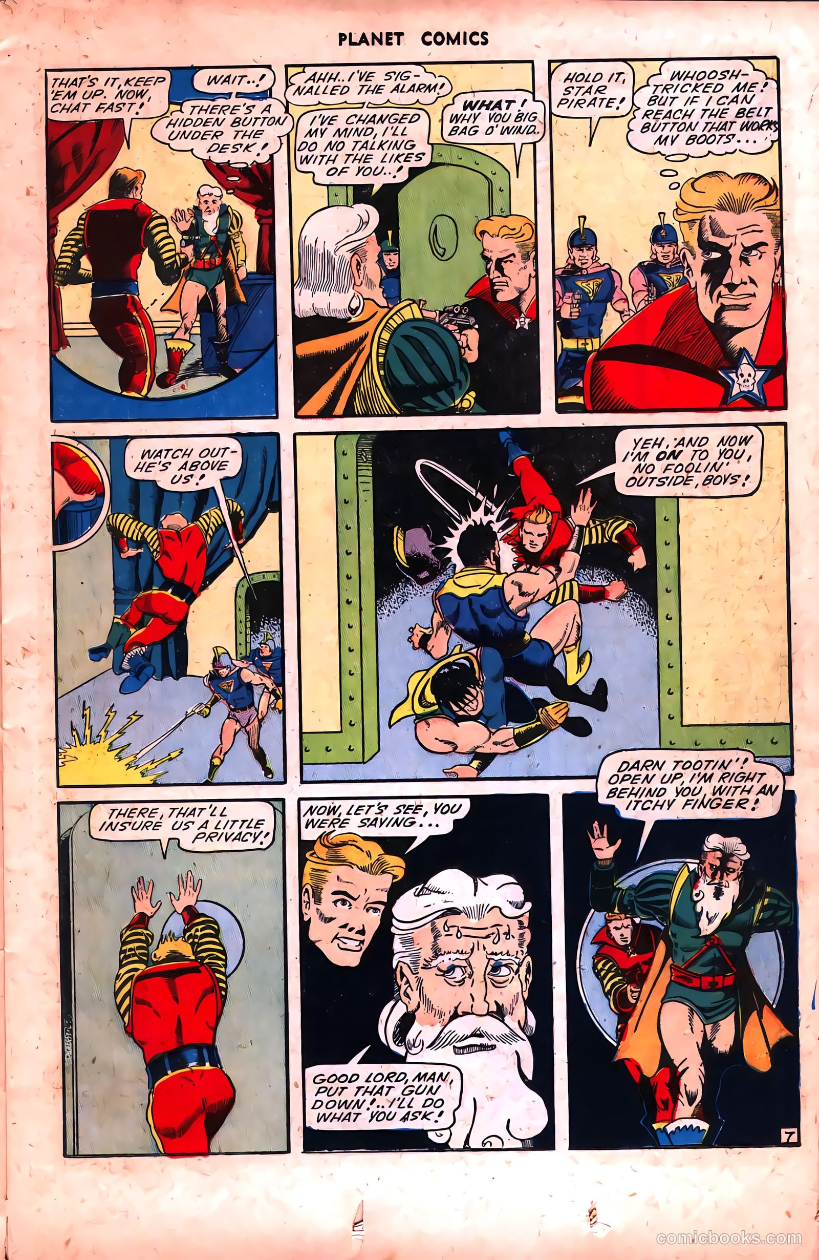 Planet Comics #34 (1945) — page 17 of 52