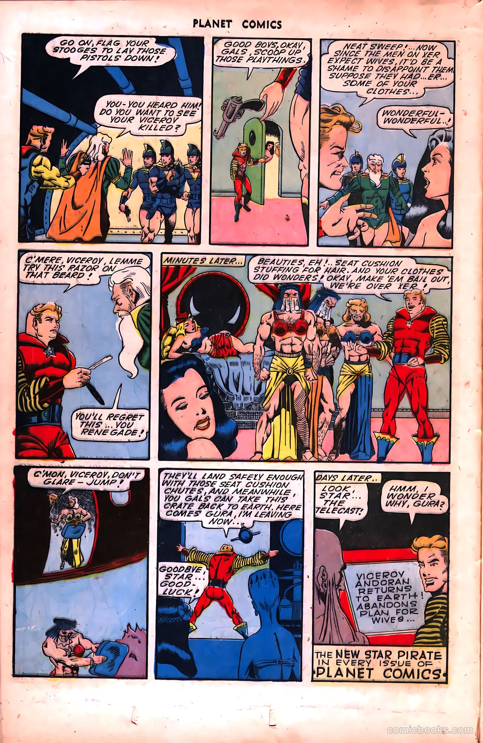 Planet Comics #34 (1945) — page 18 of 52