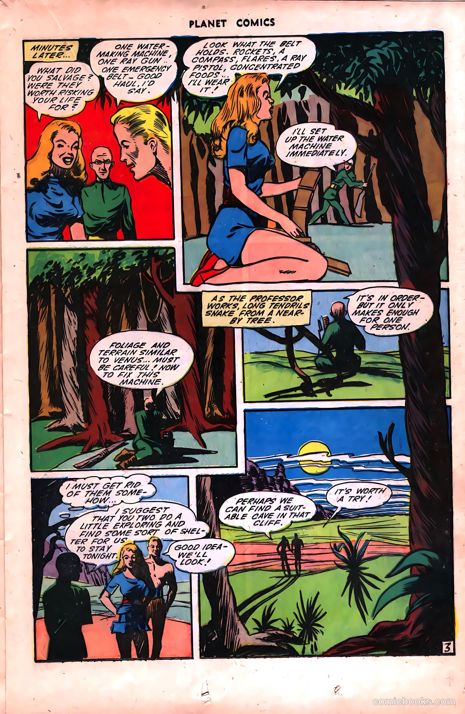 Planet Comics #34 (1945) — page 21 of 52