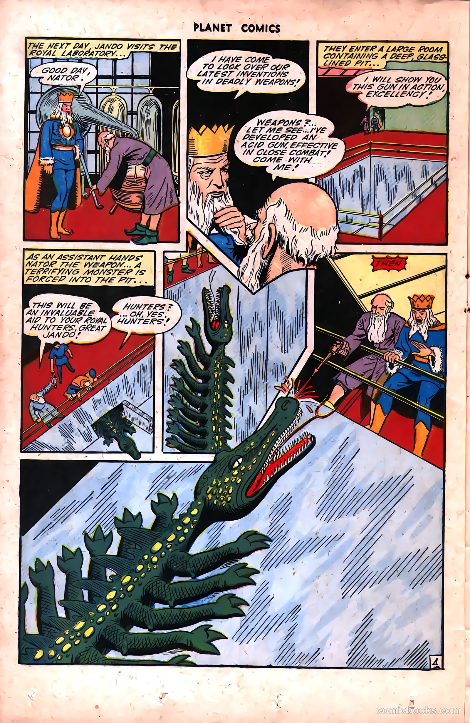 Planet Comics #34 (1945) — page 34 of 52