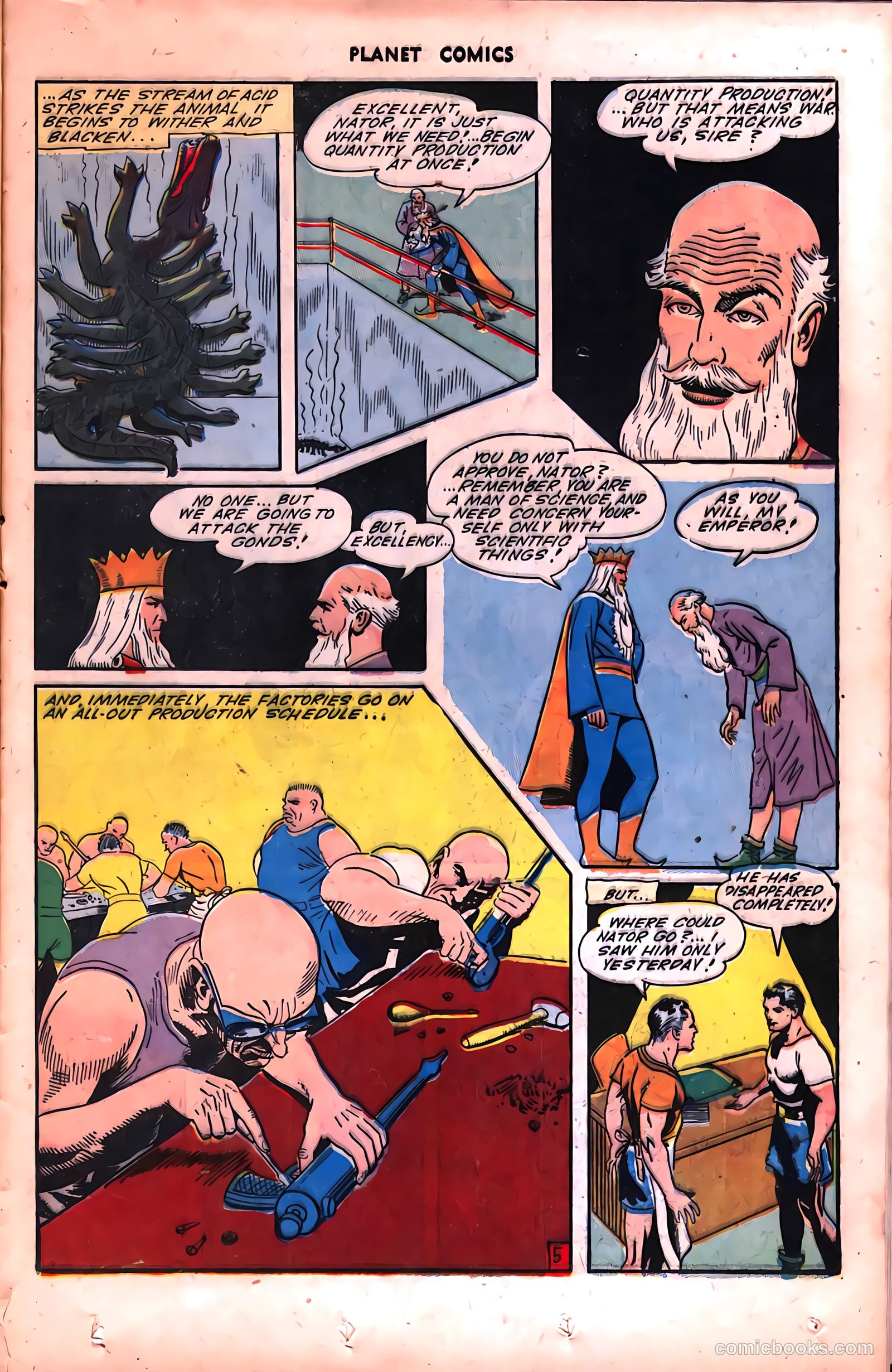 Planet Comics #34 (1945) — page 35 of 52