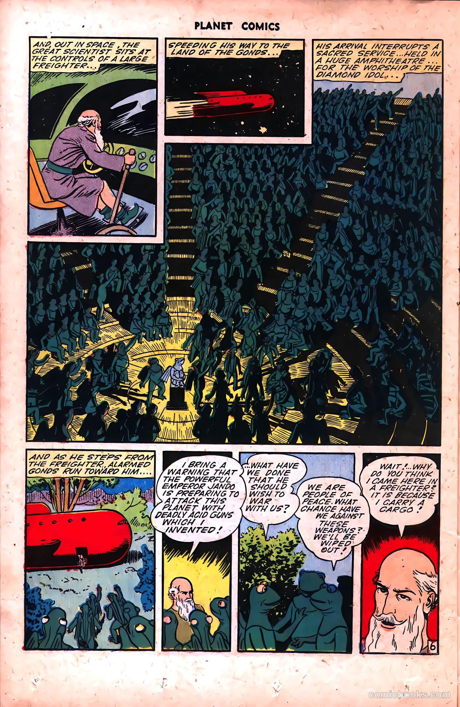 Planet Comics #34 (1945) — page 36 of 52
