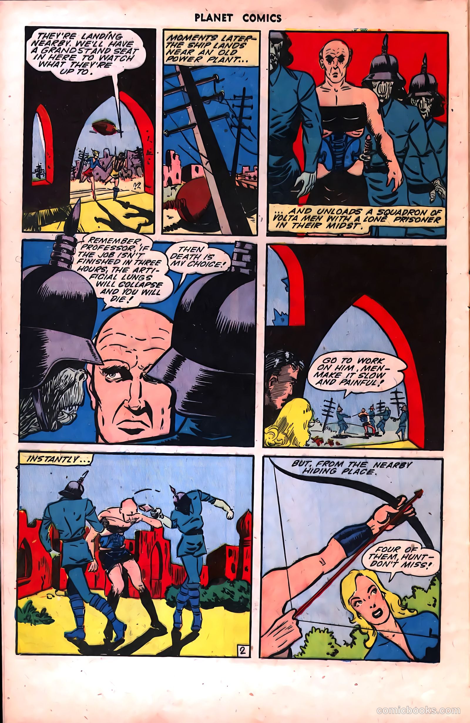Planet Comics #34 (1945) — page 40 of 52