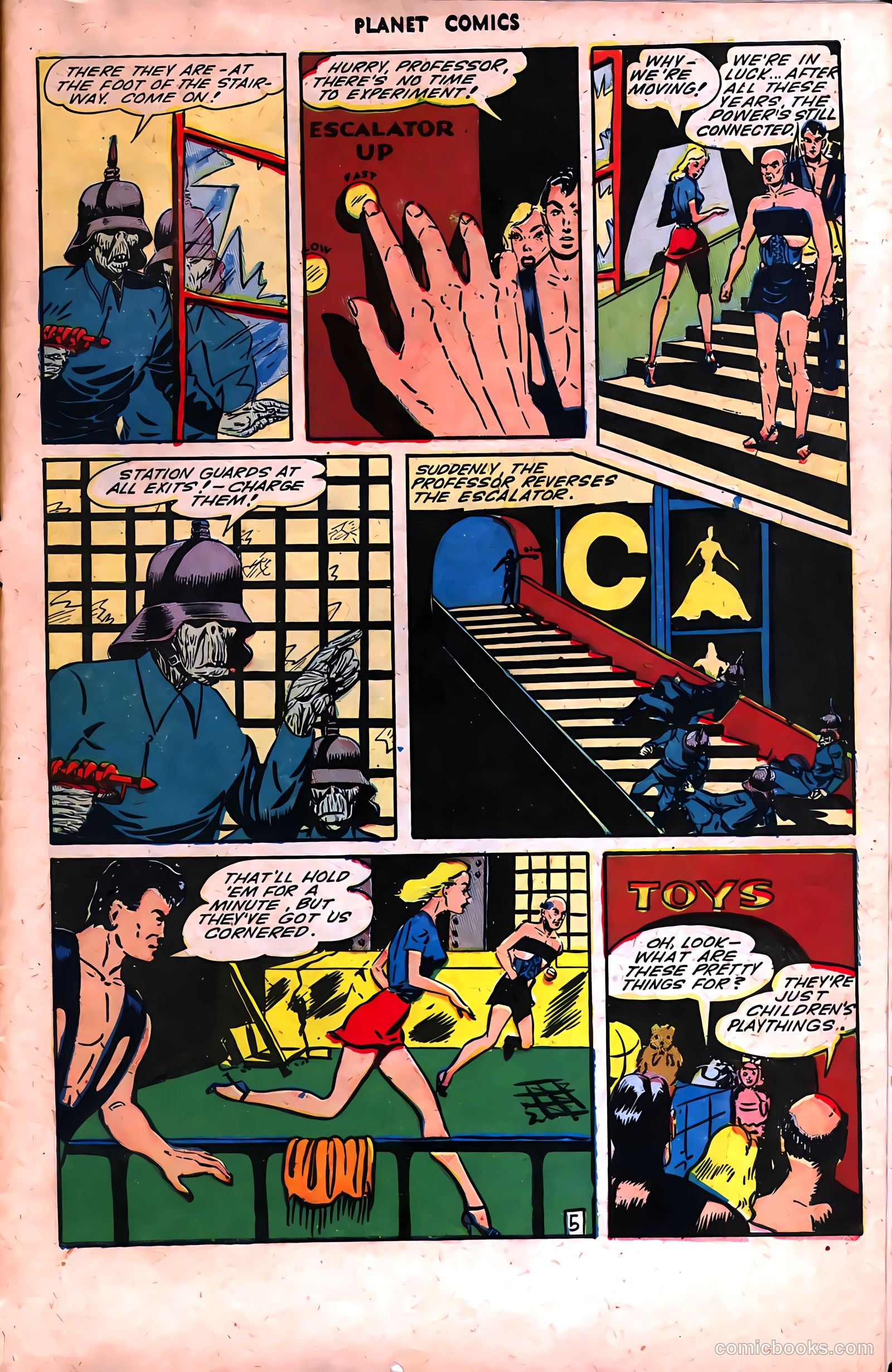 Planet Comics #34 (1945) — page 43 of 52