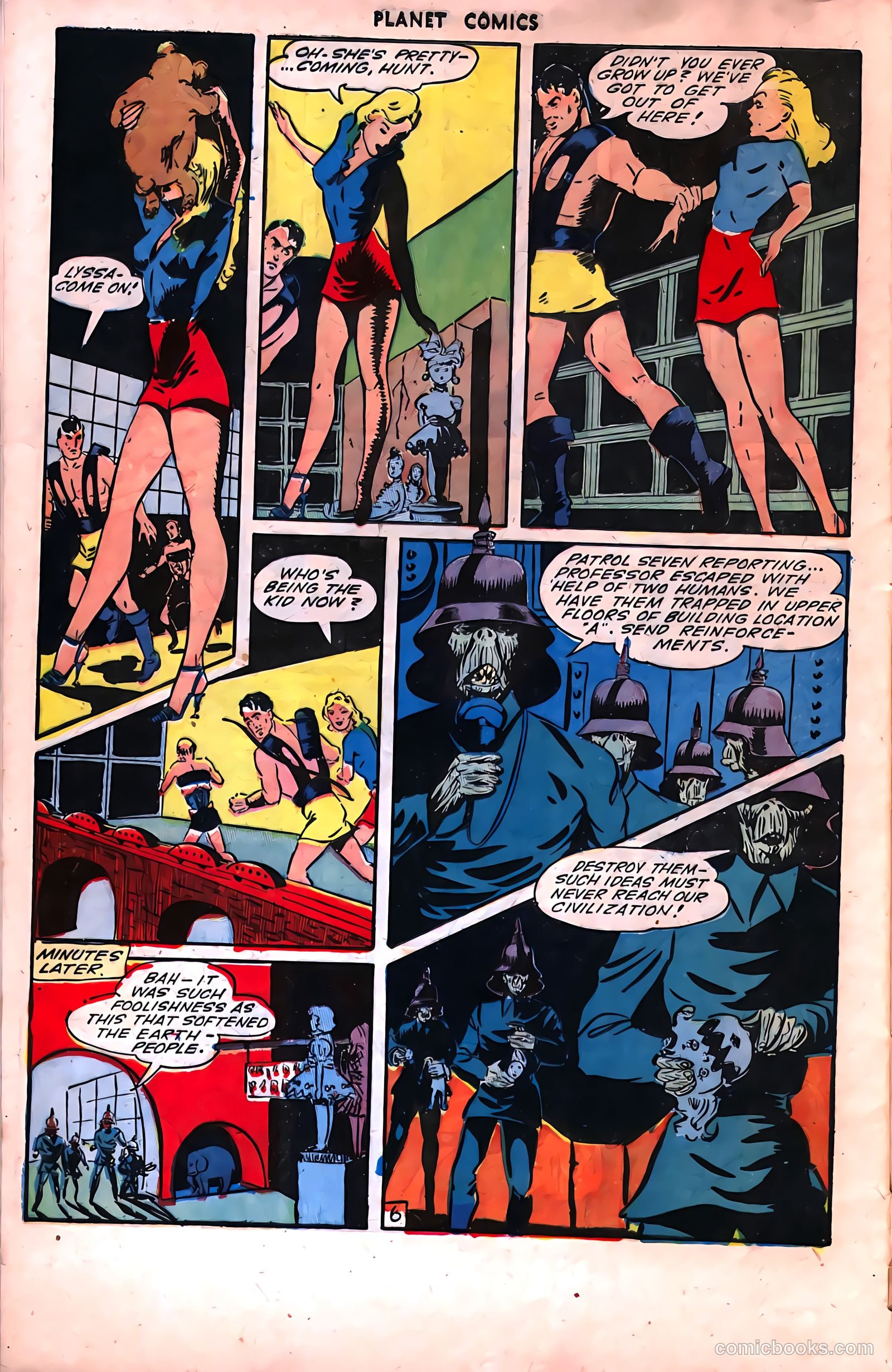 Planet Comics #34 (1945) — page 44 of 52