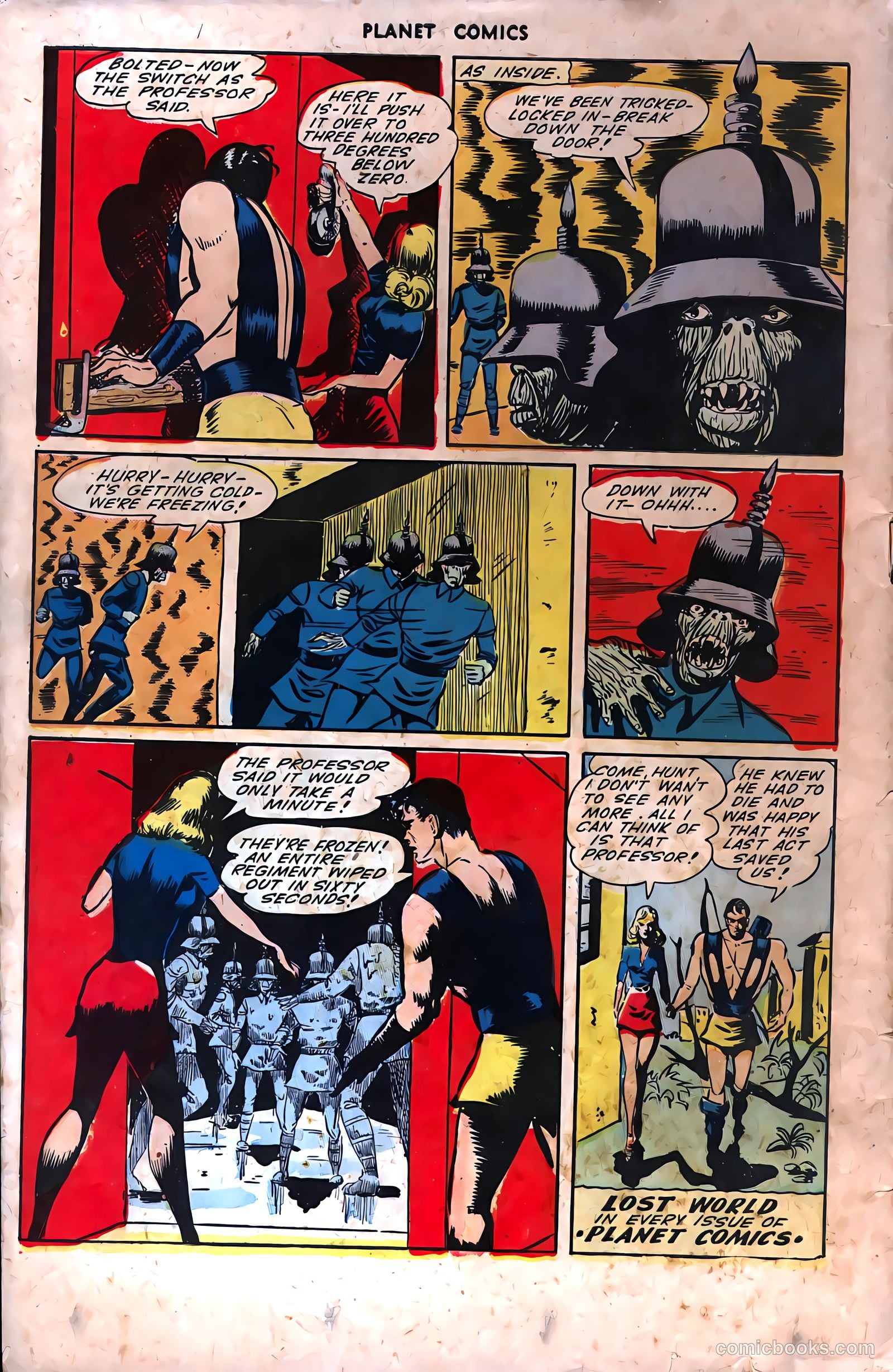 Planet Comics #34 (1945) — page 50 of 52