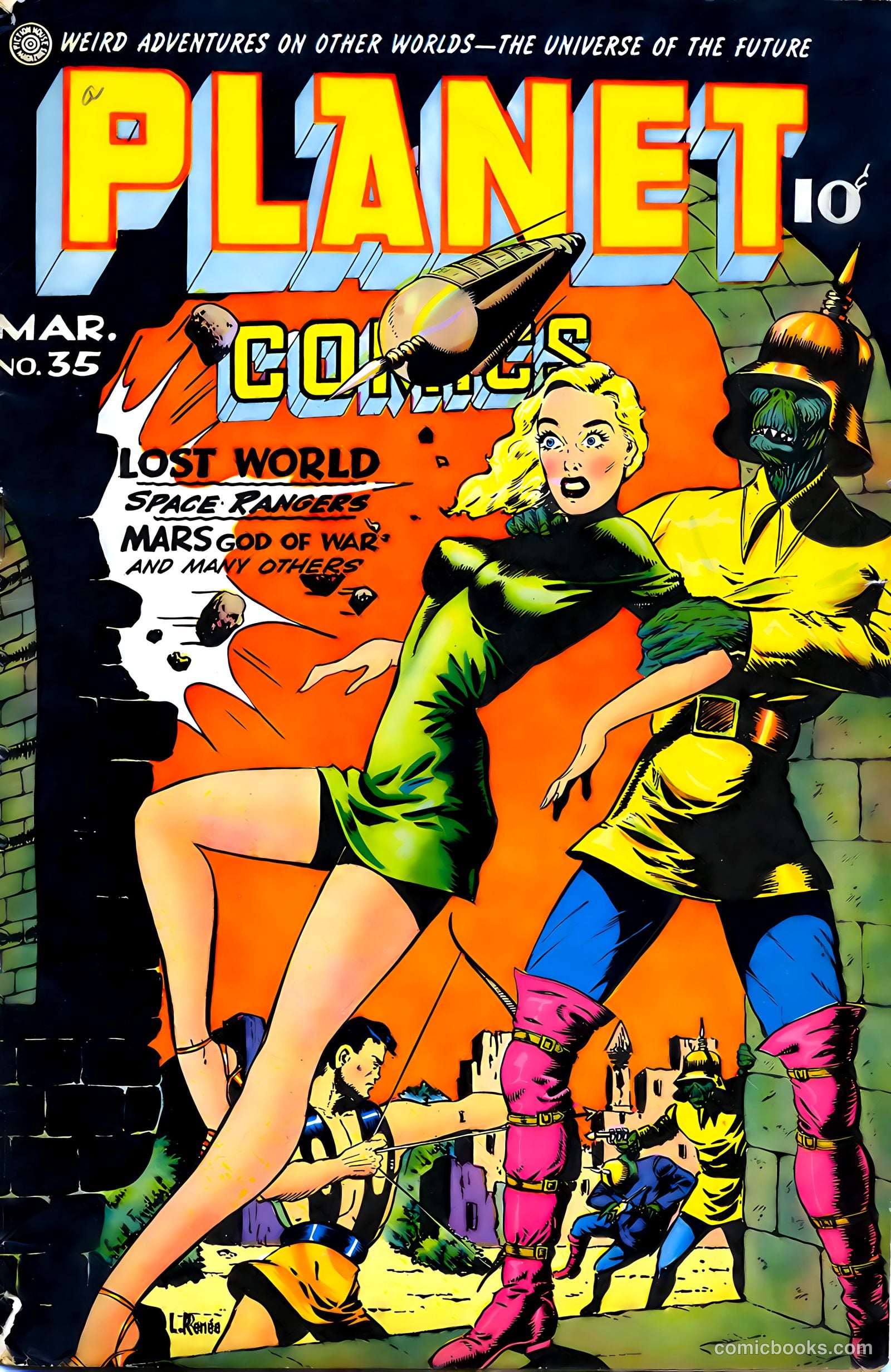 Planet Comics #35