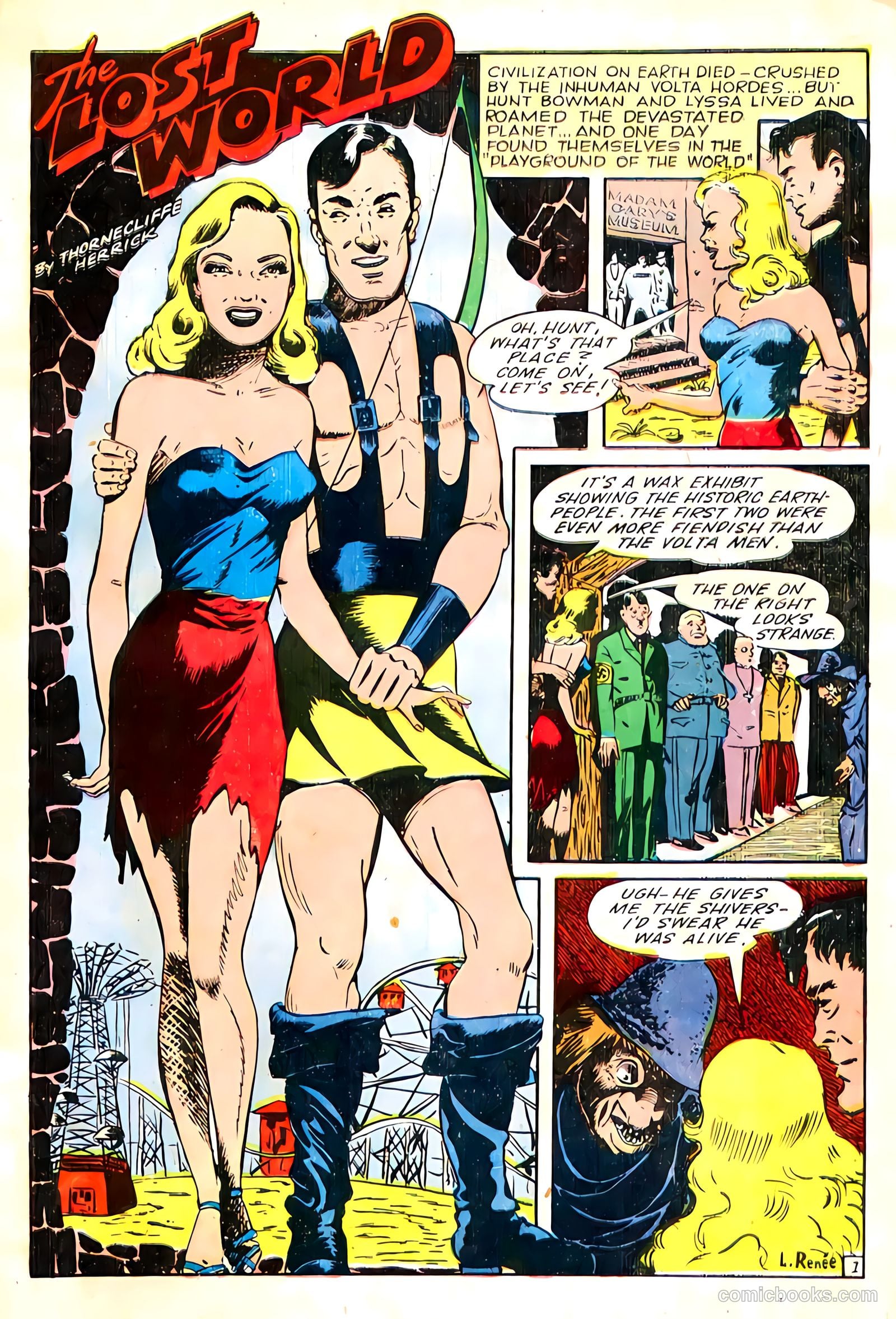 Planet Comics #35 (1945) — page 3 of 52