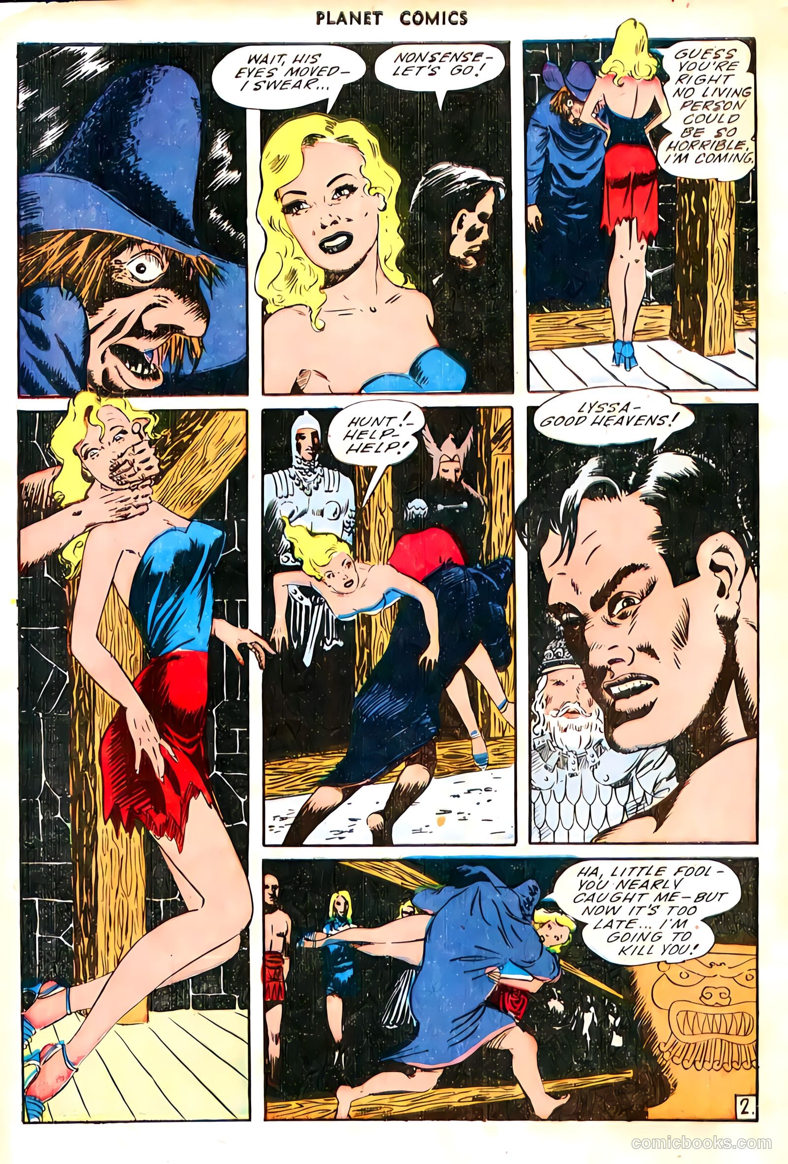 Planet Comics #35 (1945) — page 4 of 52