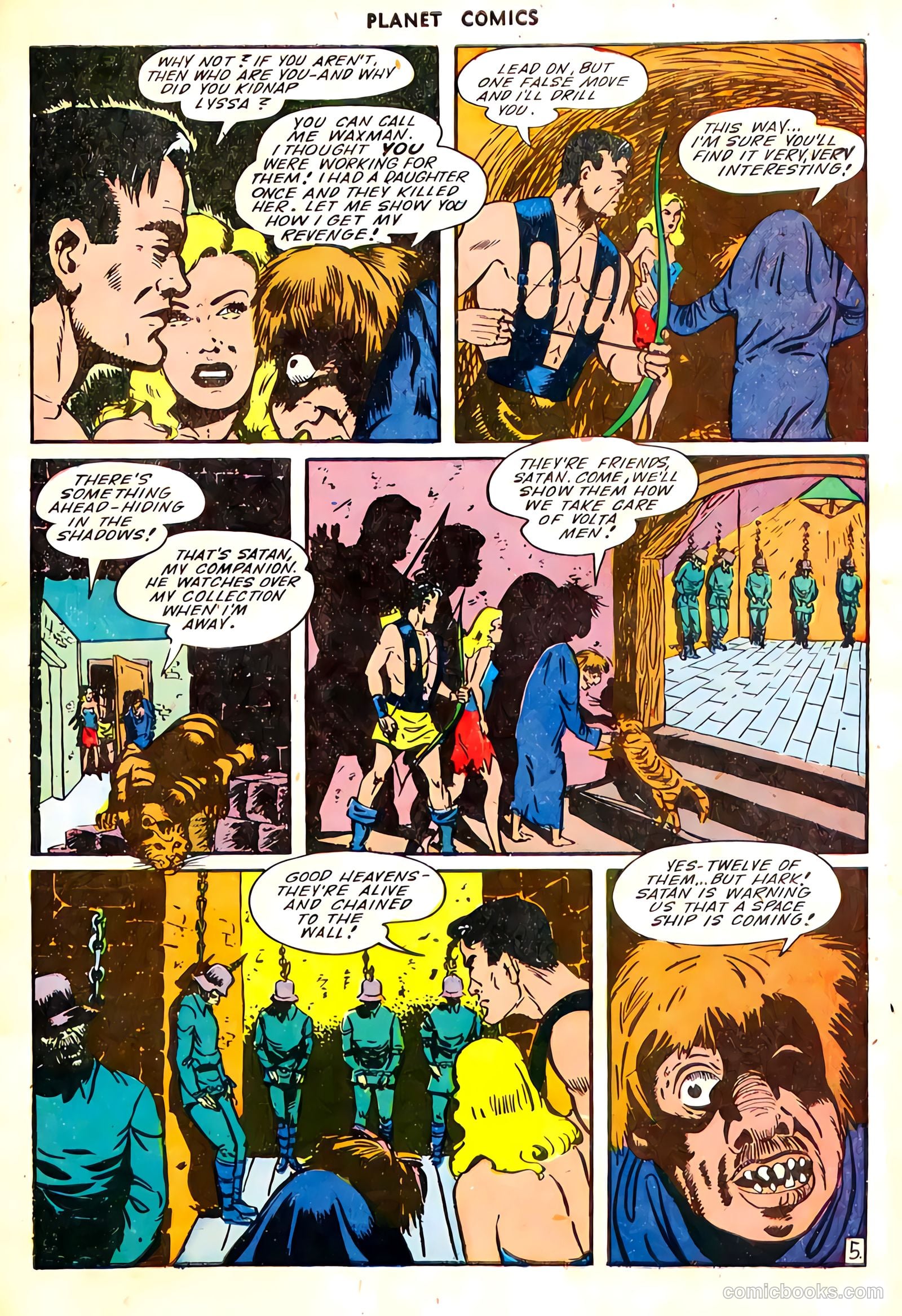 Planet Comics #35 (1945) — page 7 of 52