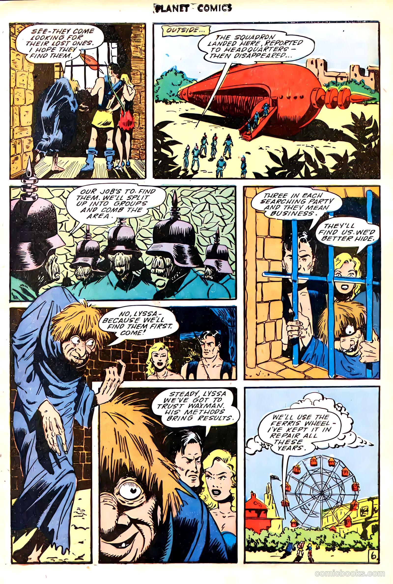 Planet Comics #35 (1945) — page 8 of 52