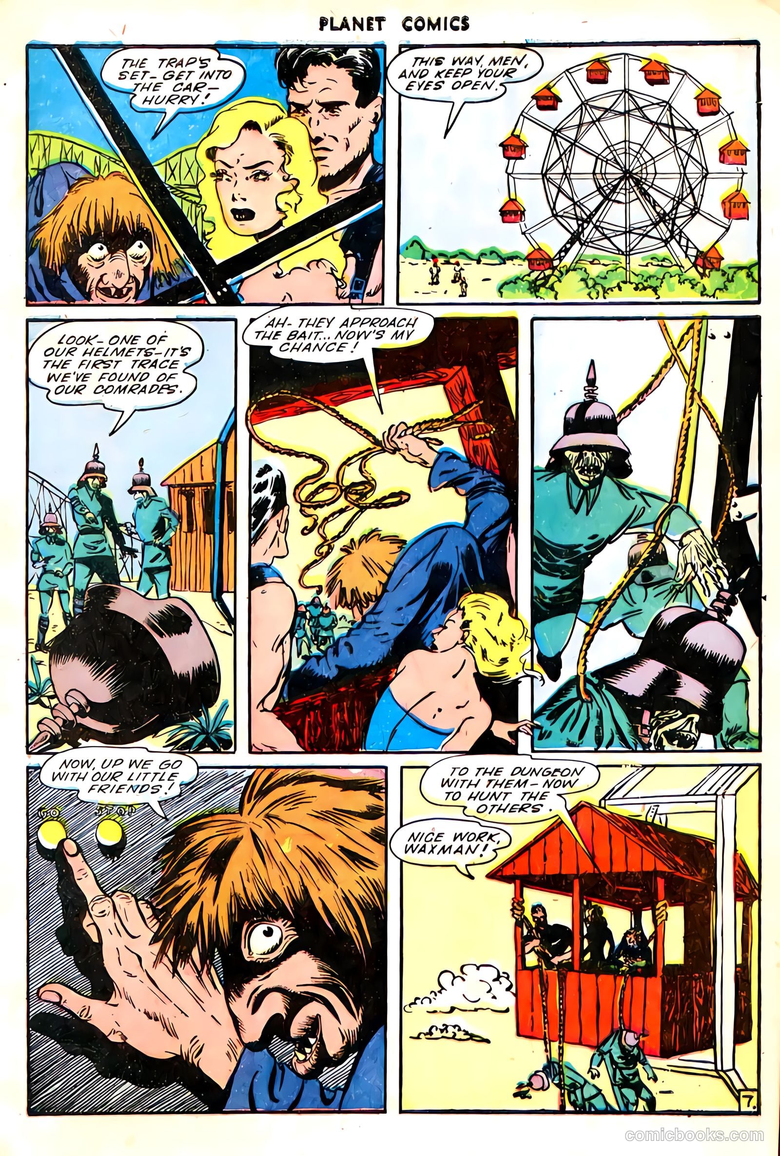 Planet Comics #35 (1945) — page 9 of 52