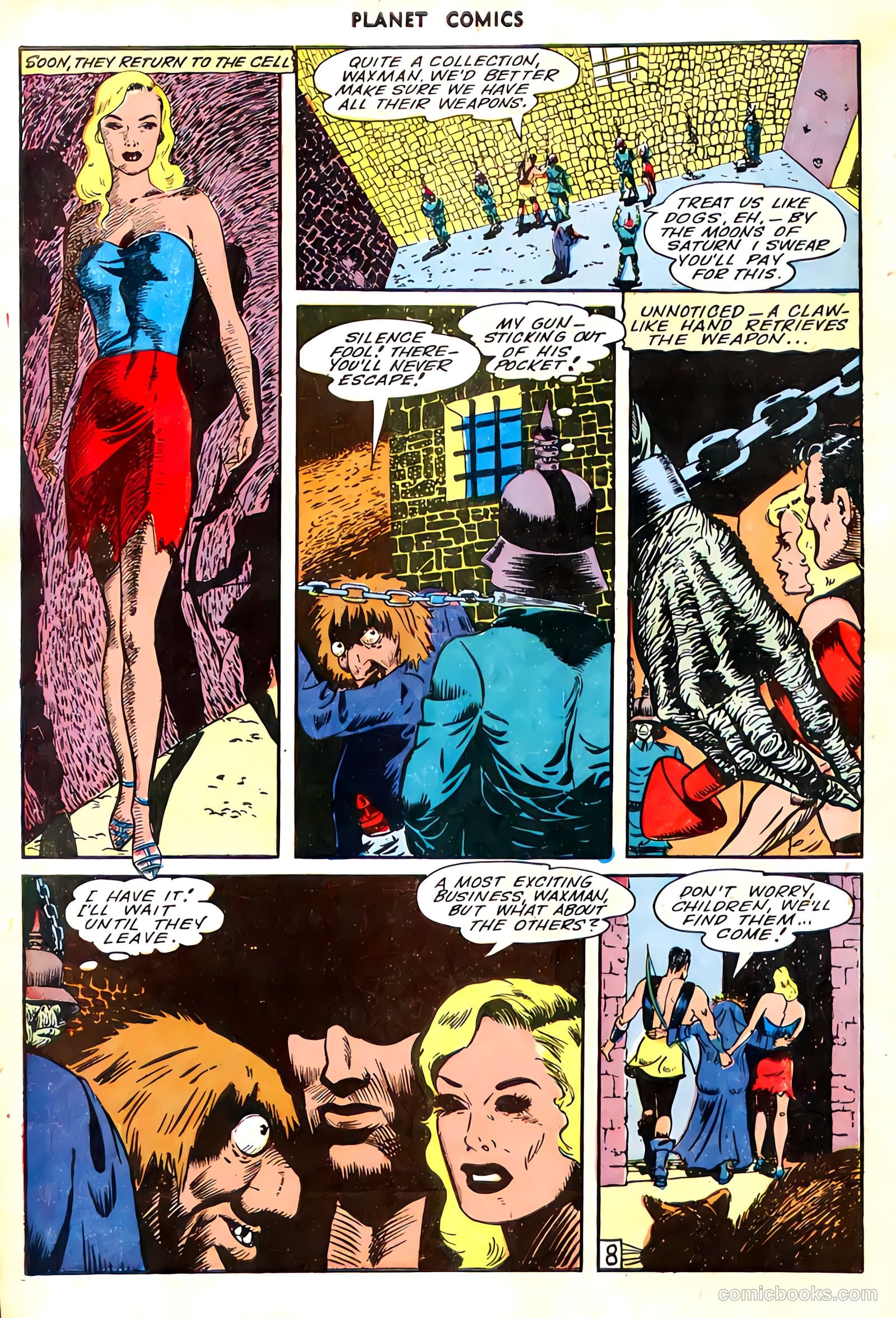 Planet Comics #35 (1945) — page 10 of 52
