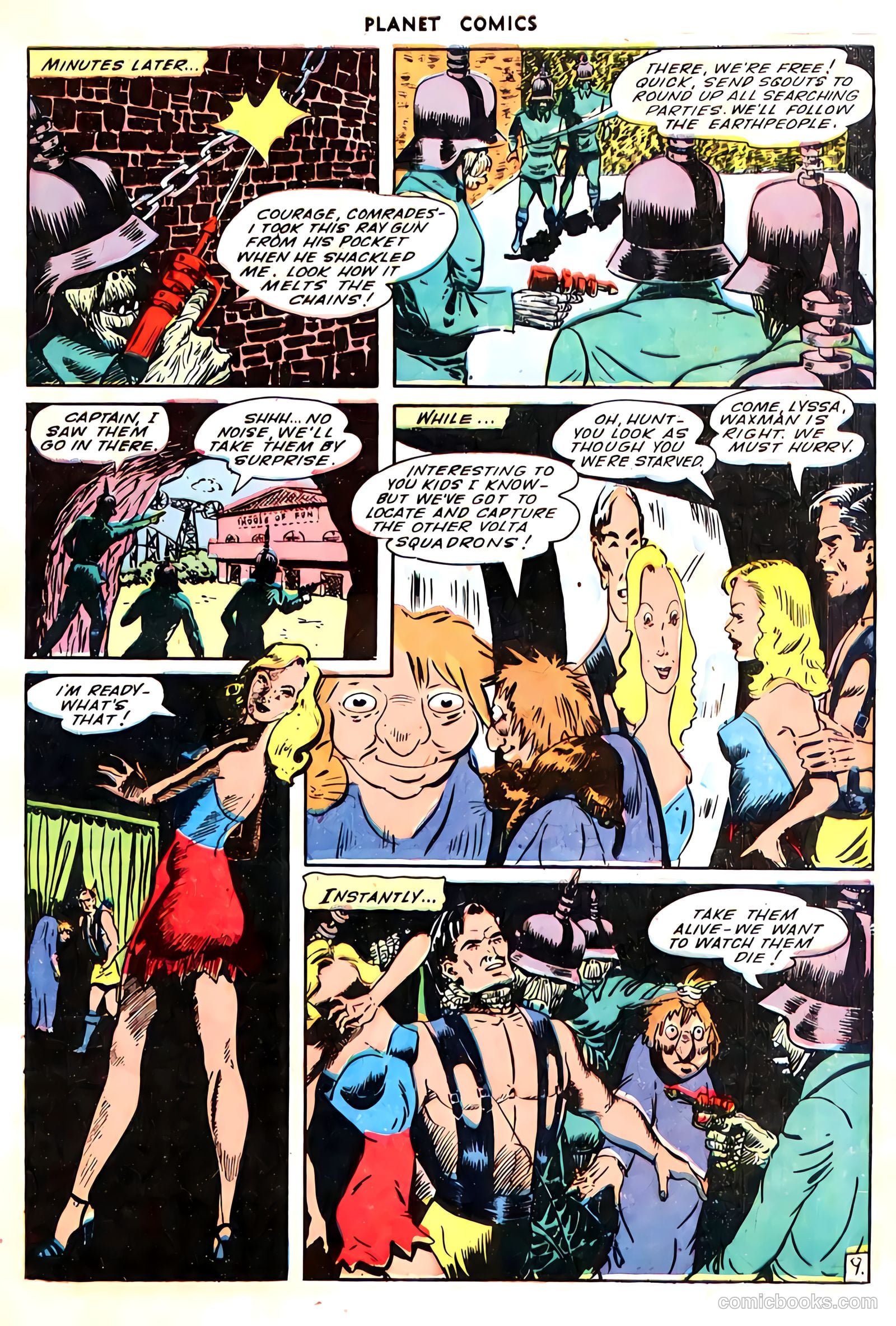 Planet Comics #35 (1945) — page 11 of 52