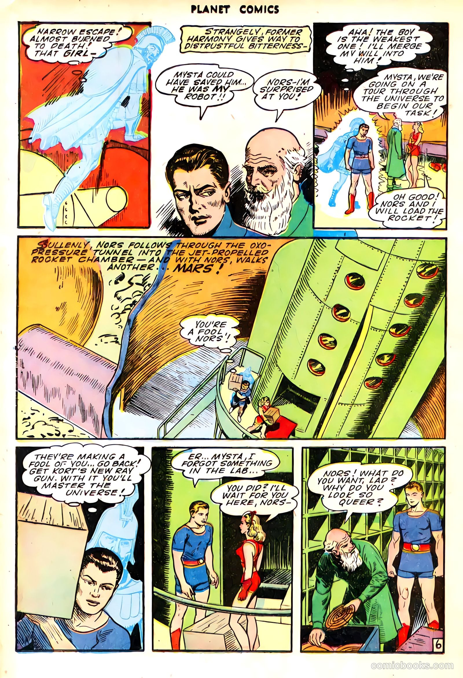 Planet Comics #35 (1945) — page 20 of 52