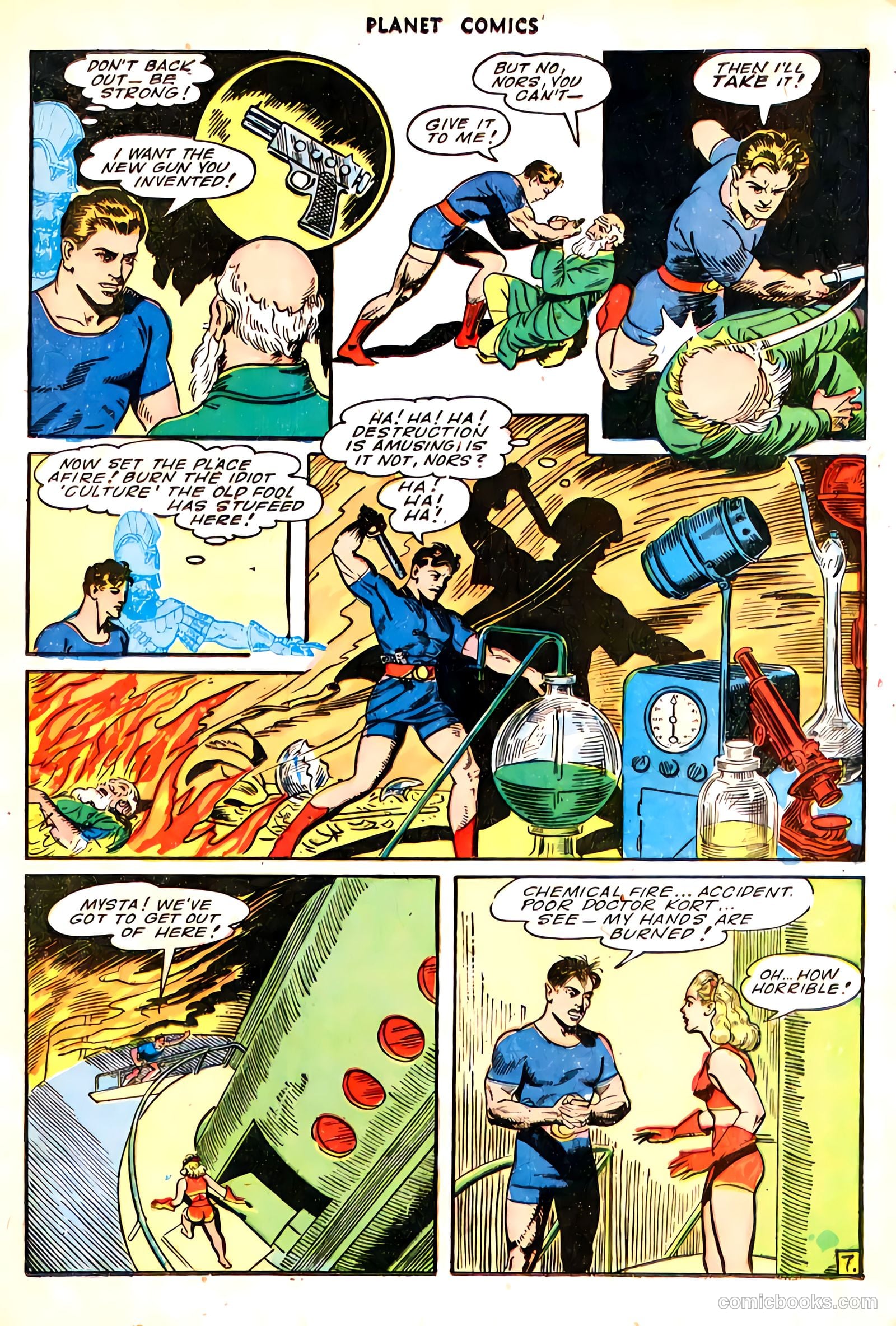 Planet Comics #35 (1945) — page 21 of 52