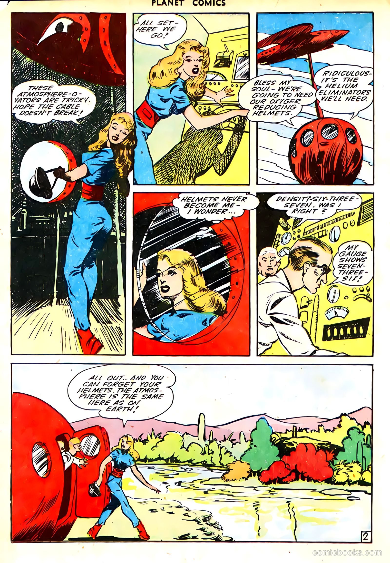Planet Comics #35 (1945) — page 24 of 52