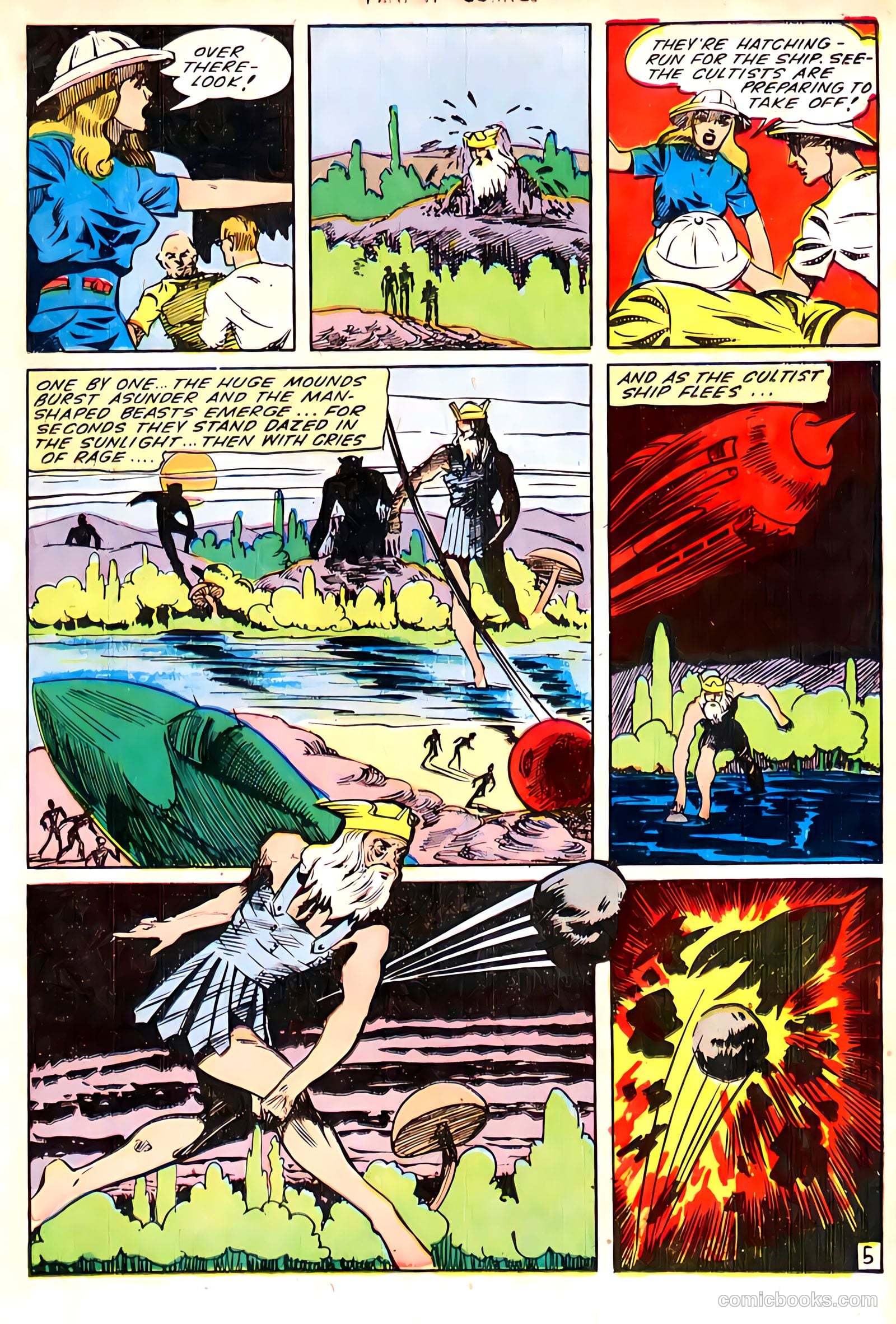 Planet Comics #35 (1945) — page 27 of 52