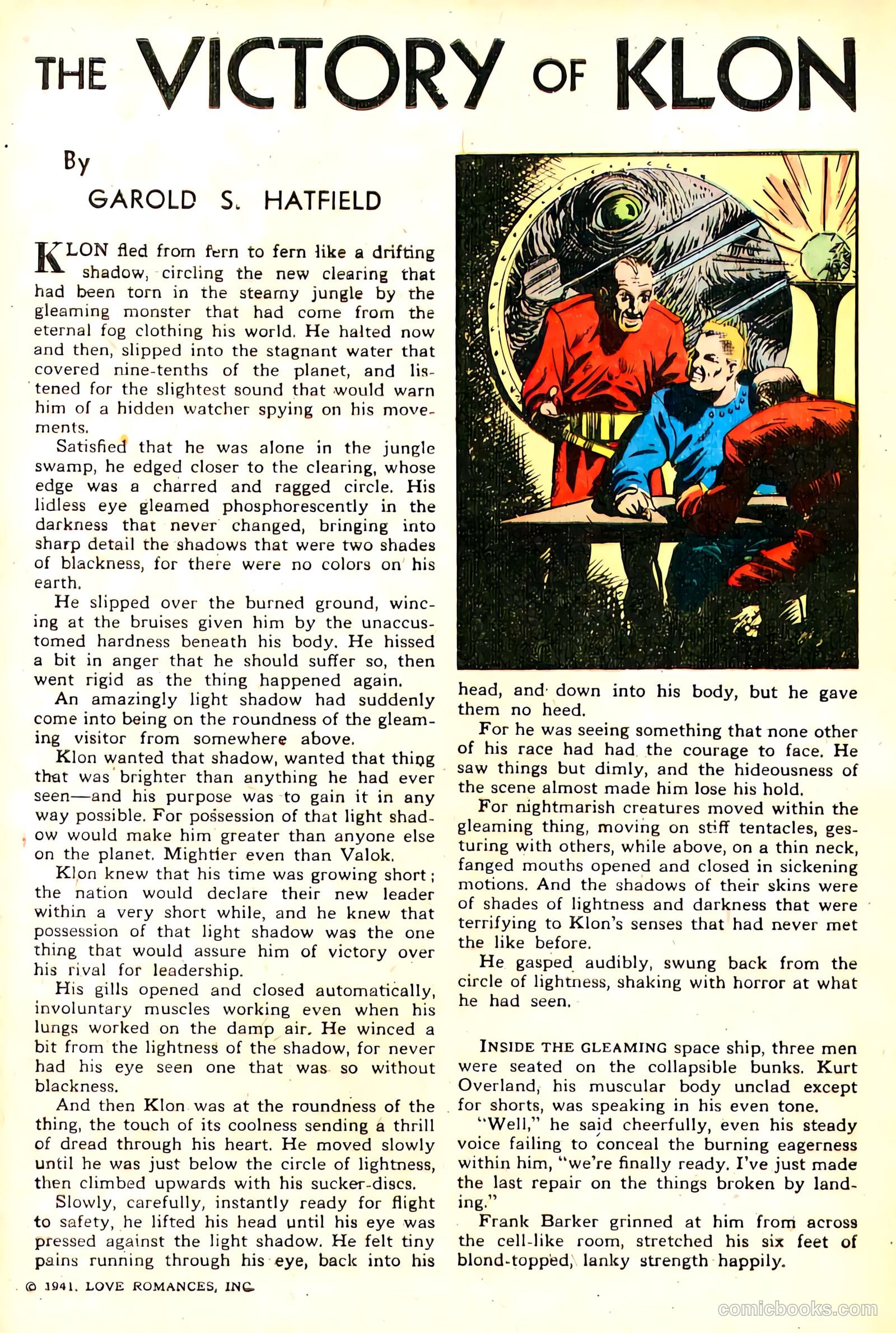 Planet Comics #35 (1945) — page 40 of 52