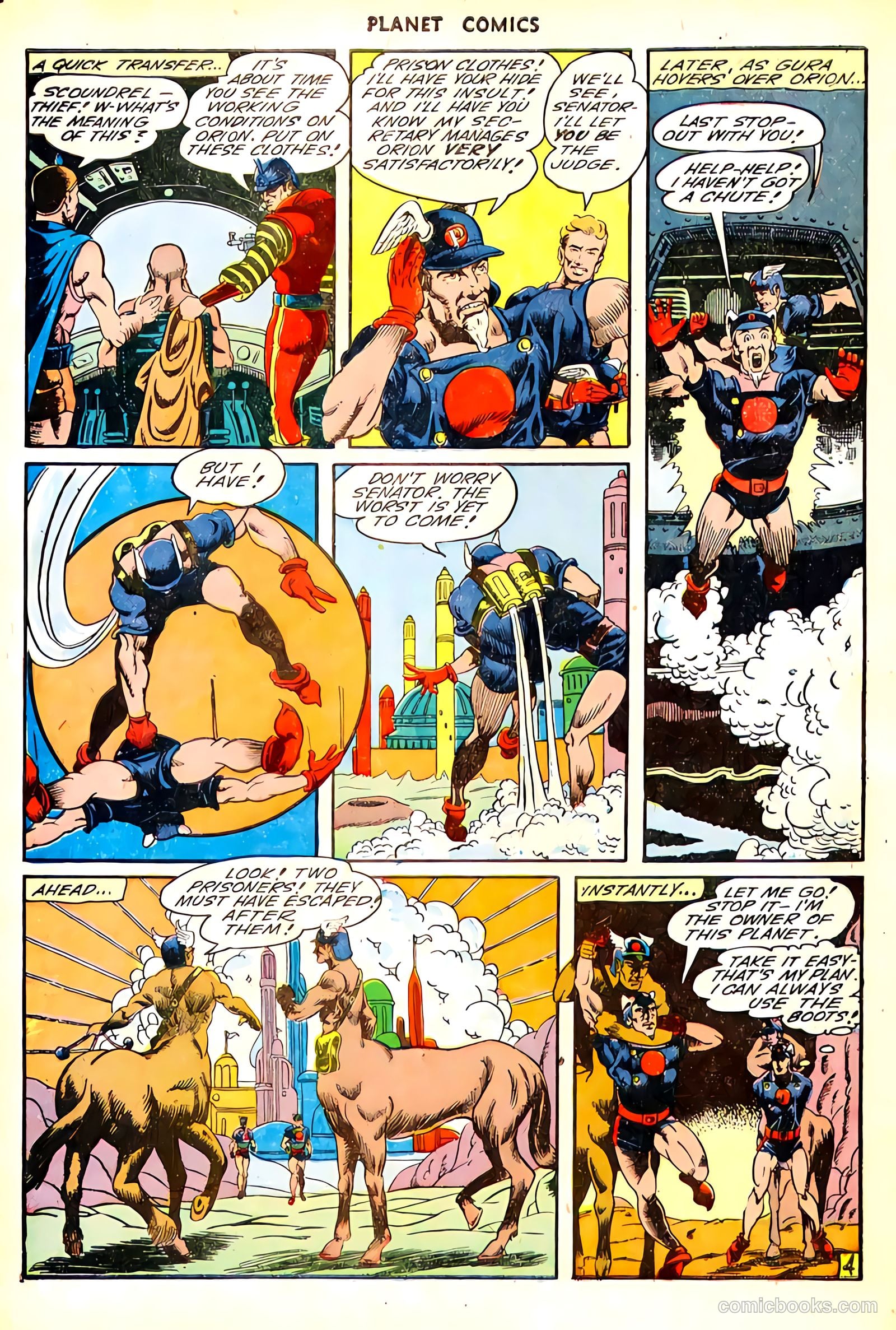 Planet Comics #35 (1945) — page 46 of 52