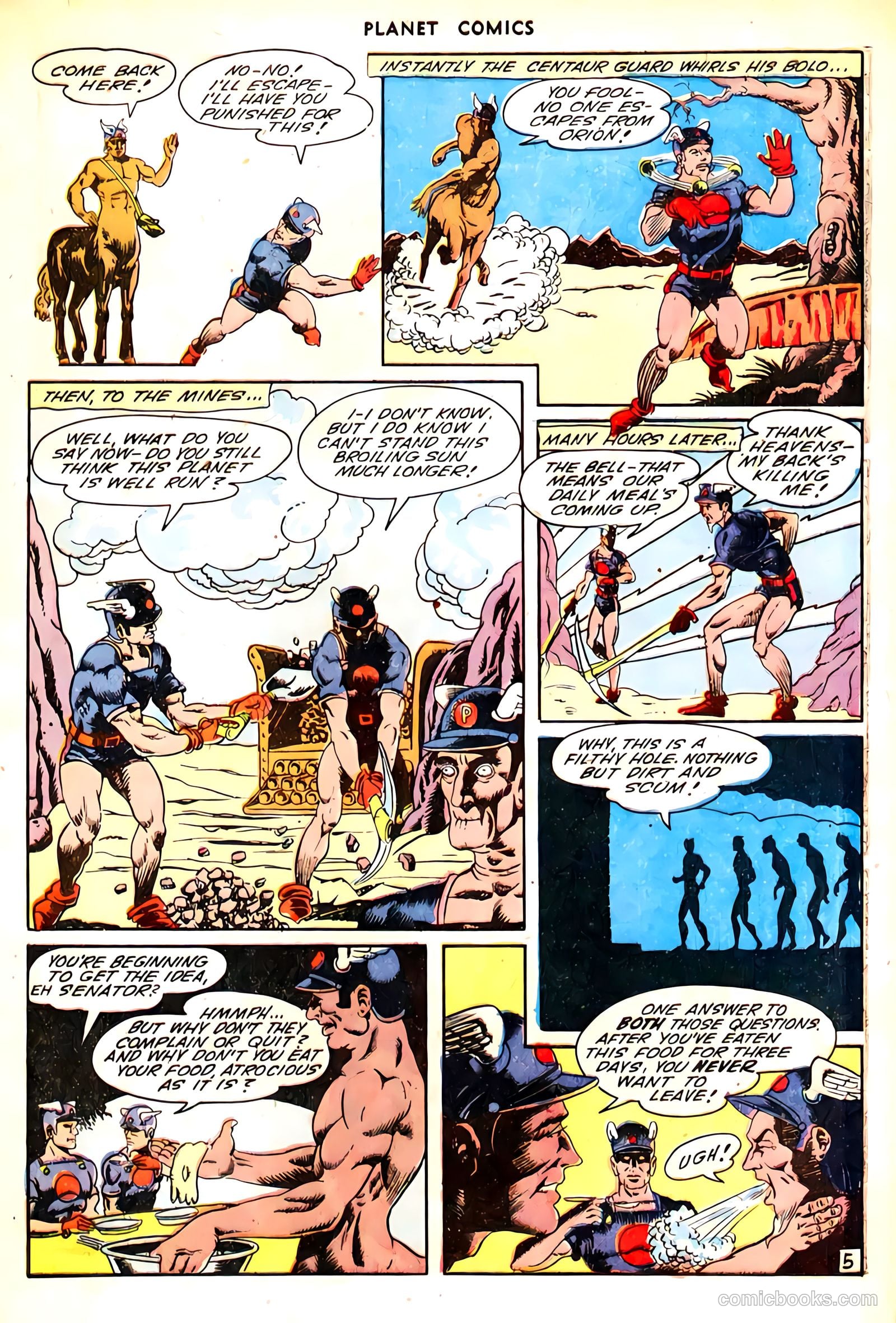 Planet Comics #35 (1945) — page 47 of 52